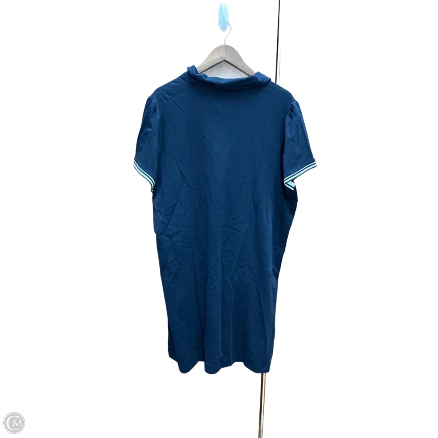 Dress Casual Midi By Tommy Hilfiger In Blue, Size: 2x
