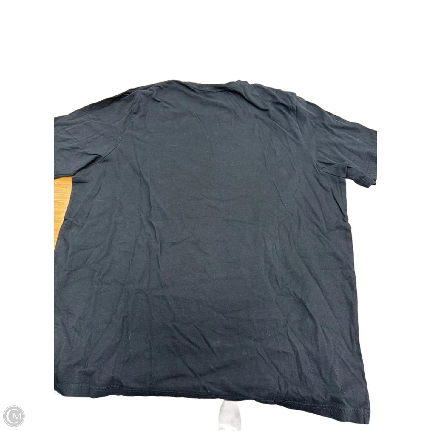 Top Short Sleeve By Clothes Mentor In Black, Size: 2x