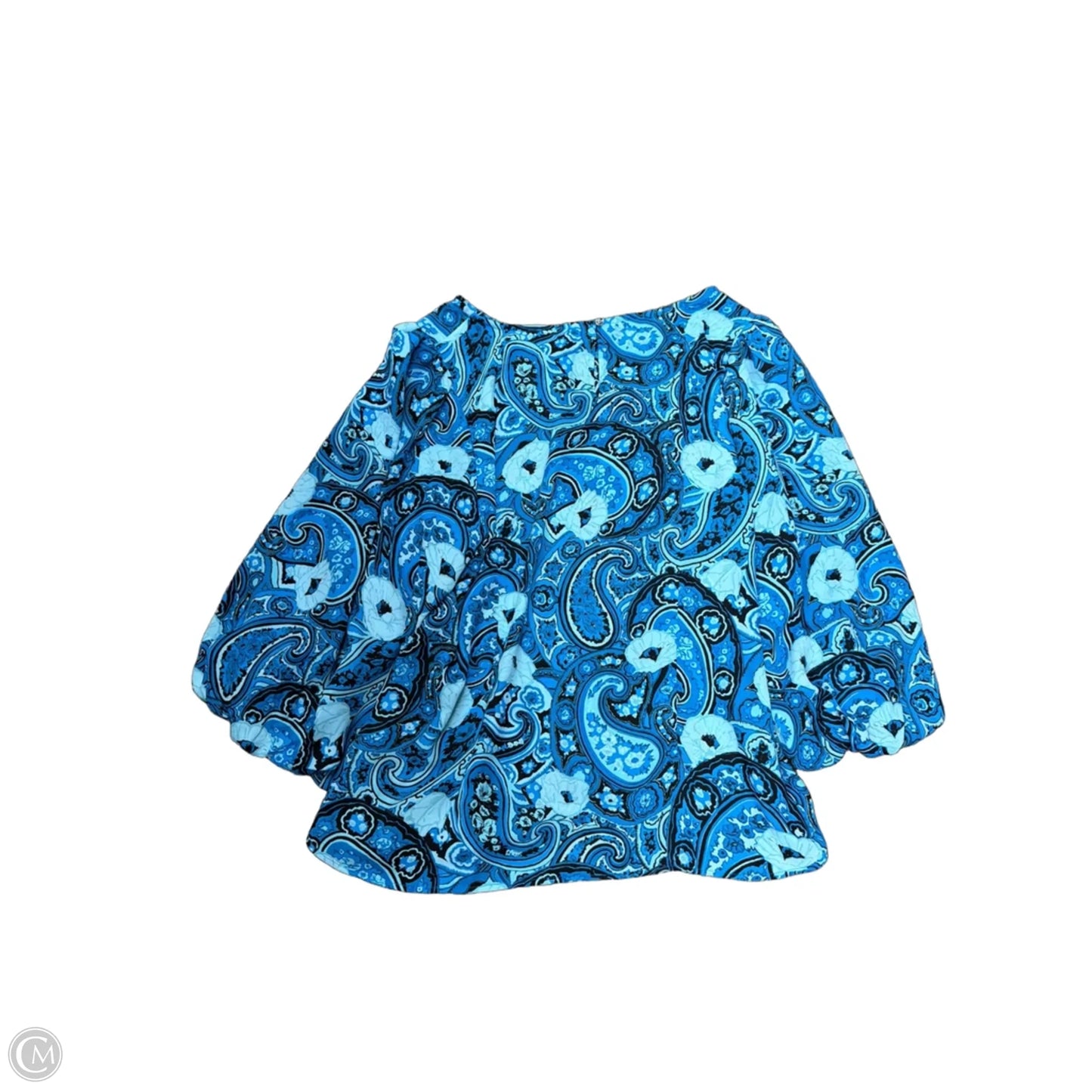 Top Long Sleeve By Talbots In Blue, Size: Lp