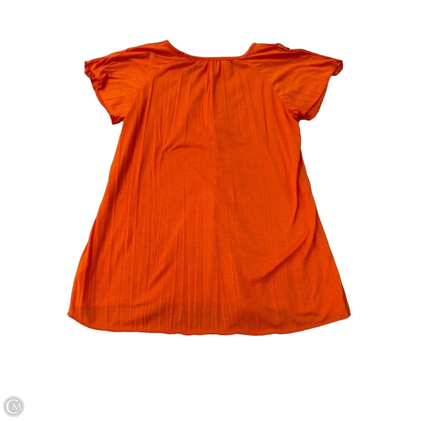 Top Short Sleeve By New York Laundry In Orange, Size: S