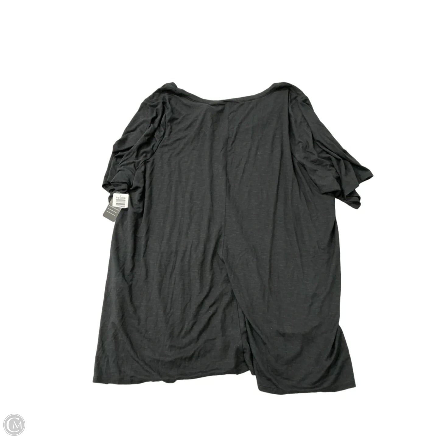 Top Short Sleeve Basic By Torrid In Black, Size: 4x