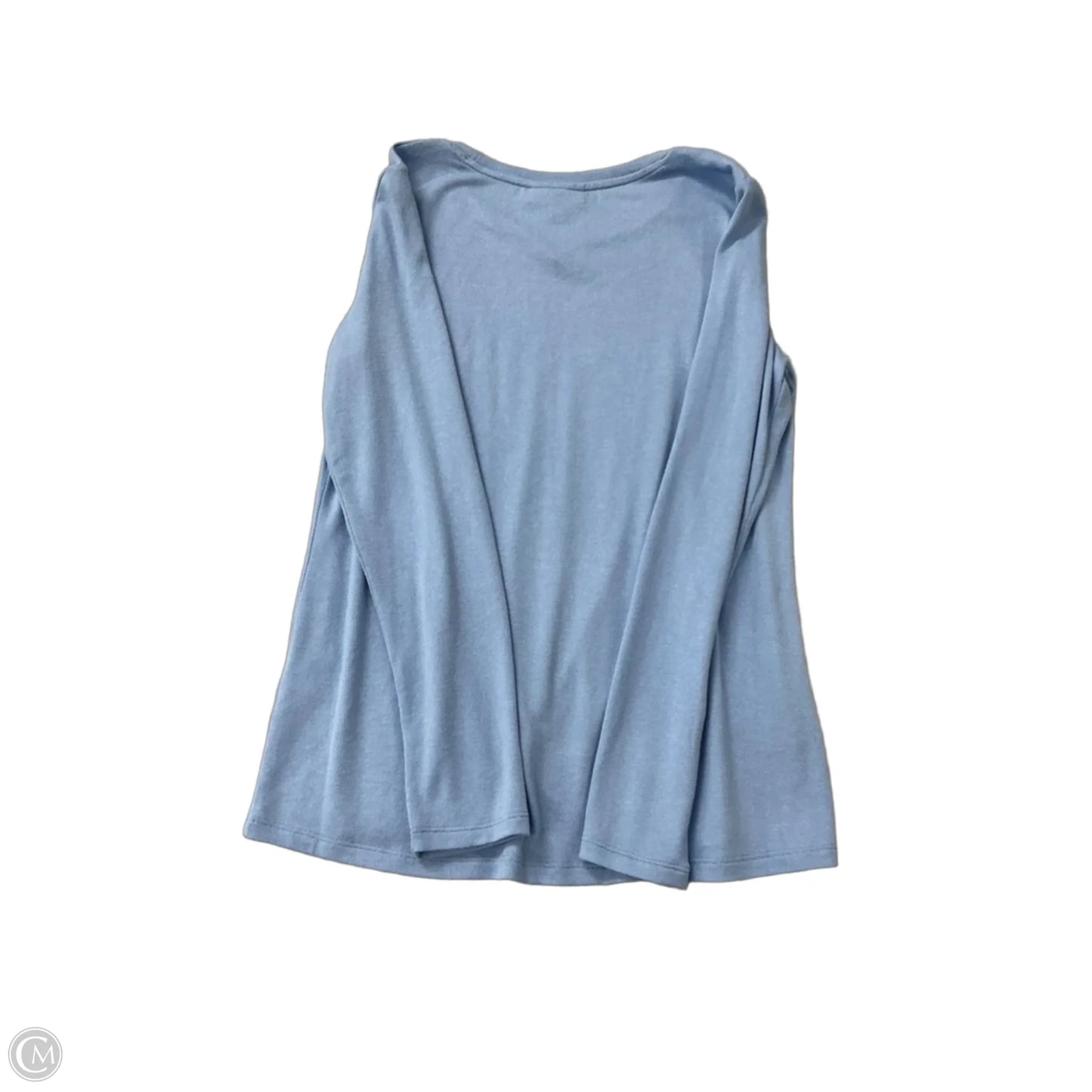 Top Long Sleeve By Style And Company In Blue, Size: S