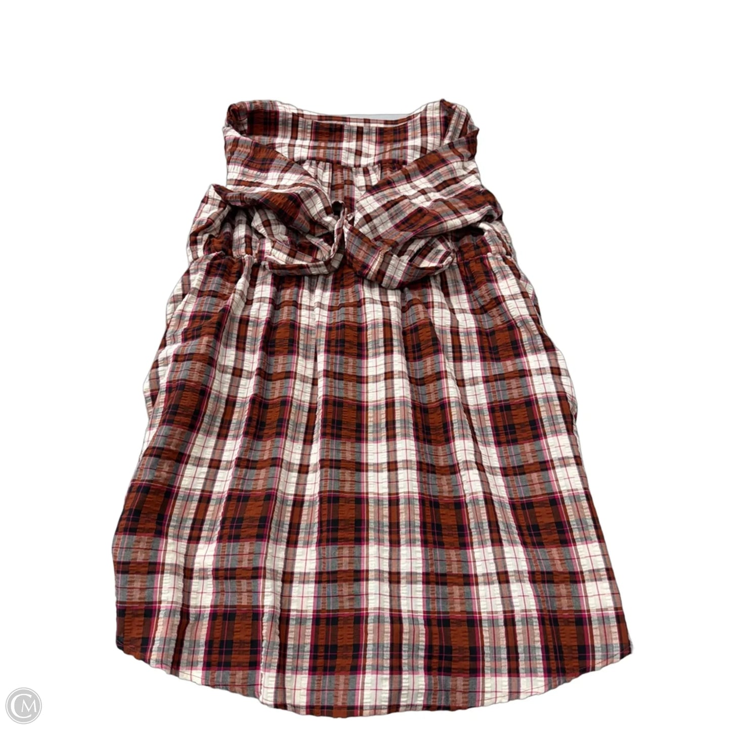 Dress Casual Midi By Torrid In Plaid Pattern, Size: 3x