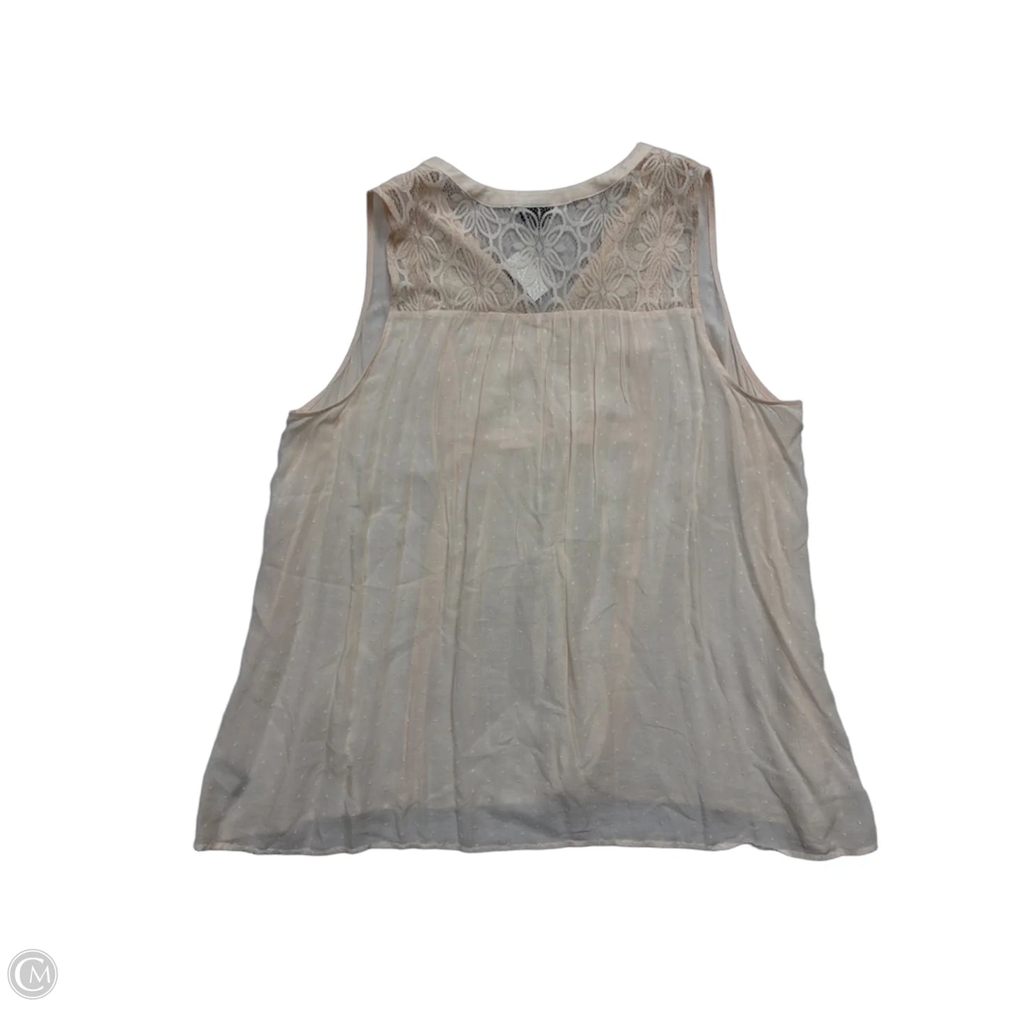 Top Sleeveless By Torrid In Peach, Size: 4x