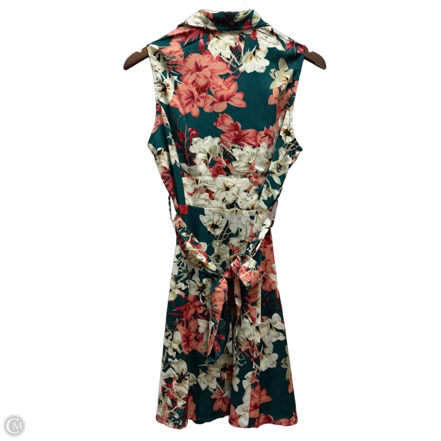 Dress Casual Midi By Allegra K In Floral Print, Size: S