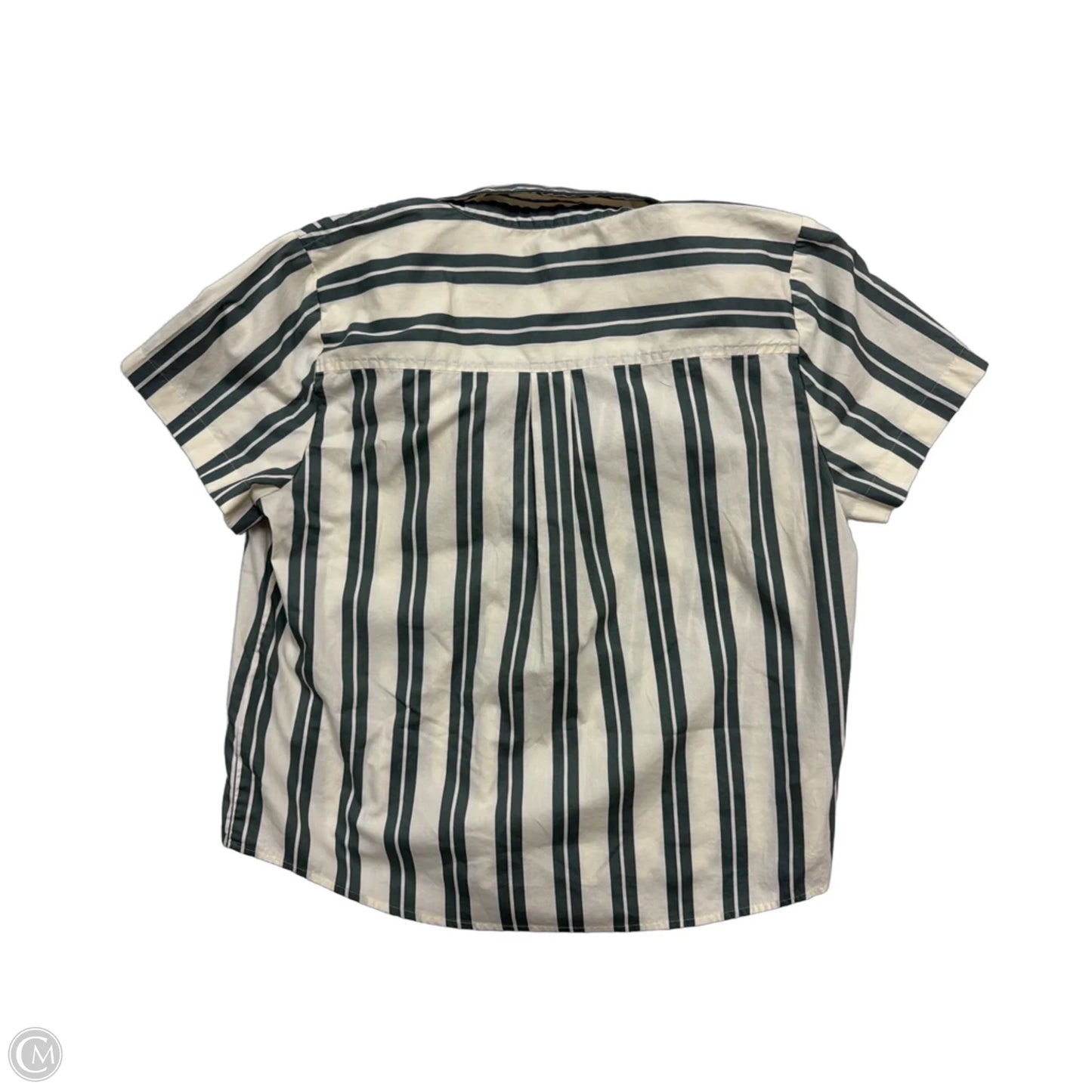 Top Short Sleeve By J. Crew In Striped Pattern, Size: M