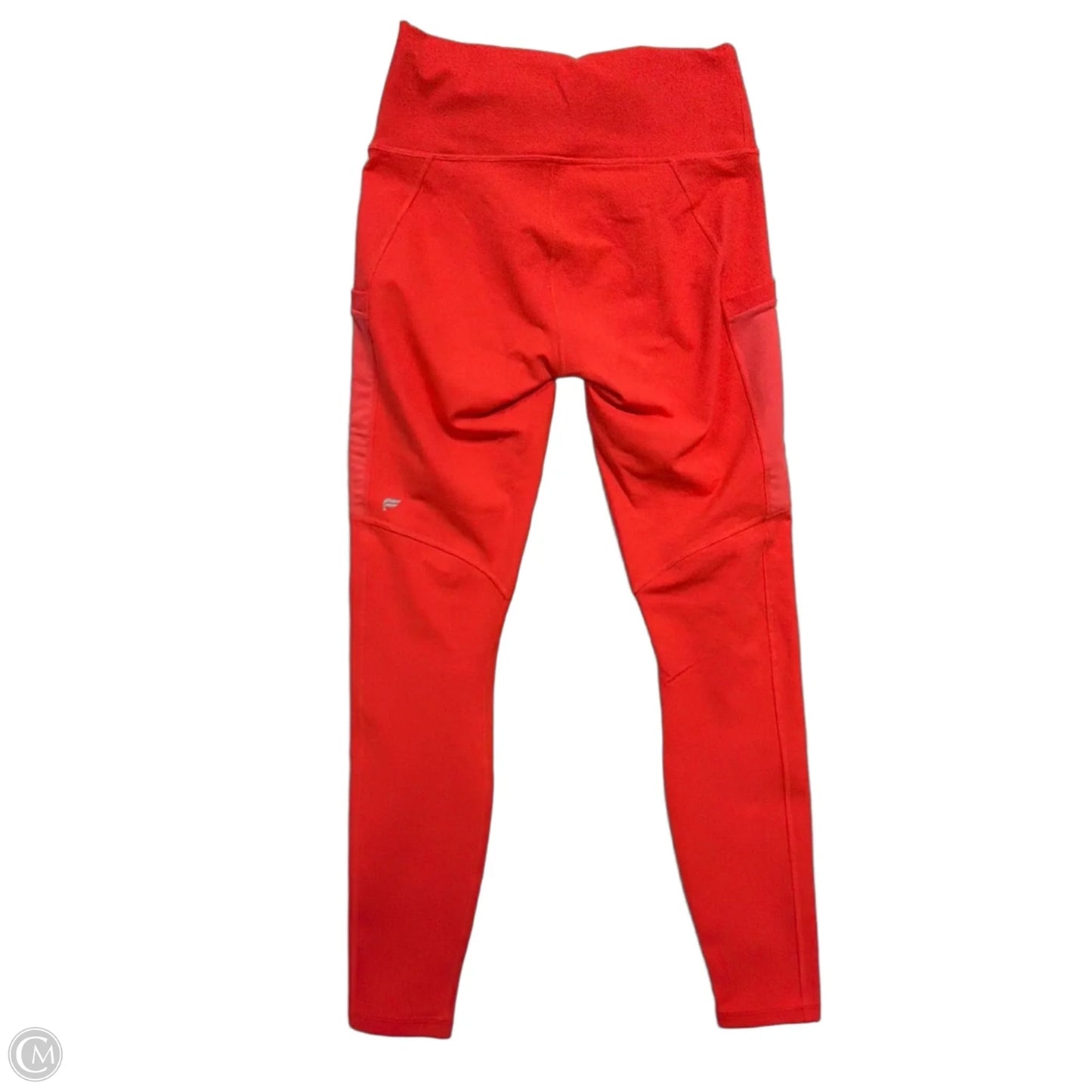 Athletic Leggings By Fabletics In Orange, Size: S