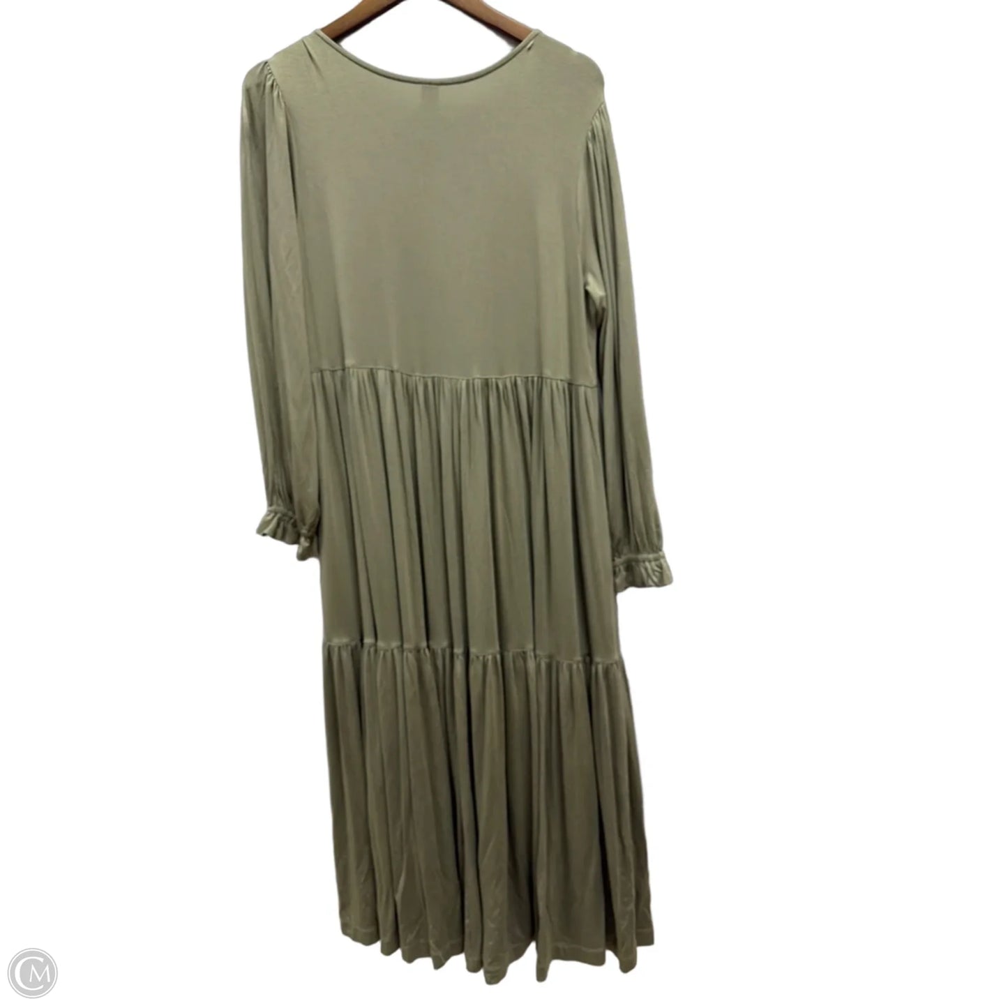 Dress Casual Maxi By Clothes Mentor In Green, Size: M