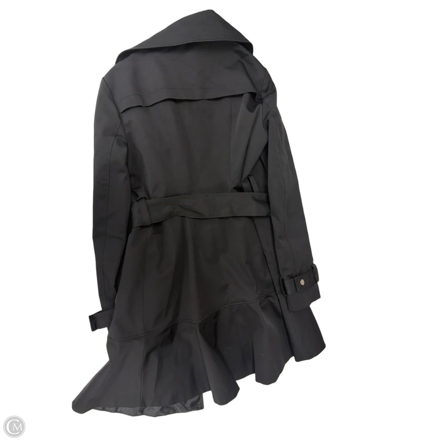Coat Trench Coat By New York And Co In Black, Size: S