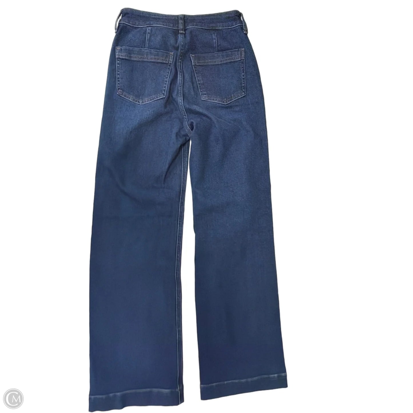 Jeans Straight By J. Crew In Blue Denim, Size: 2