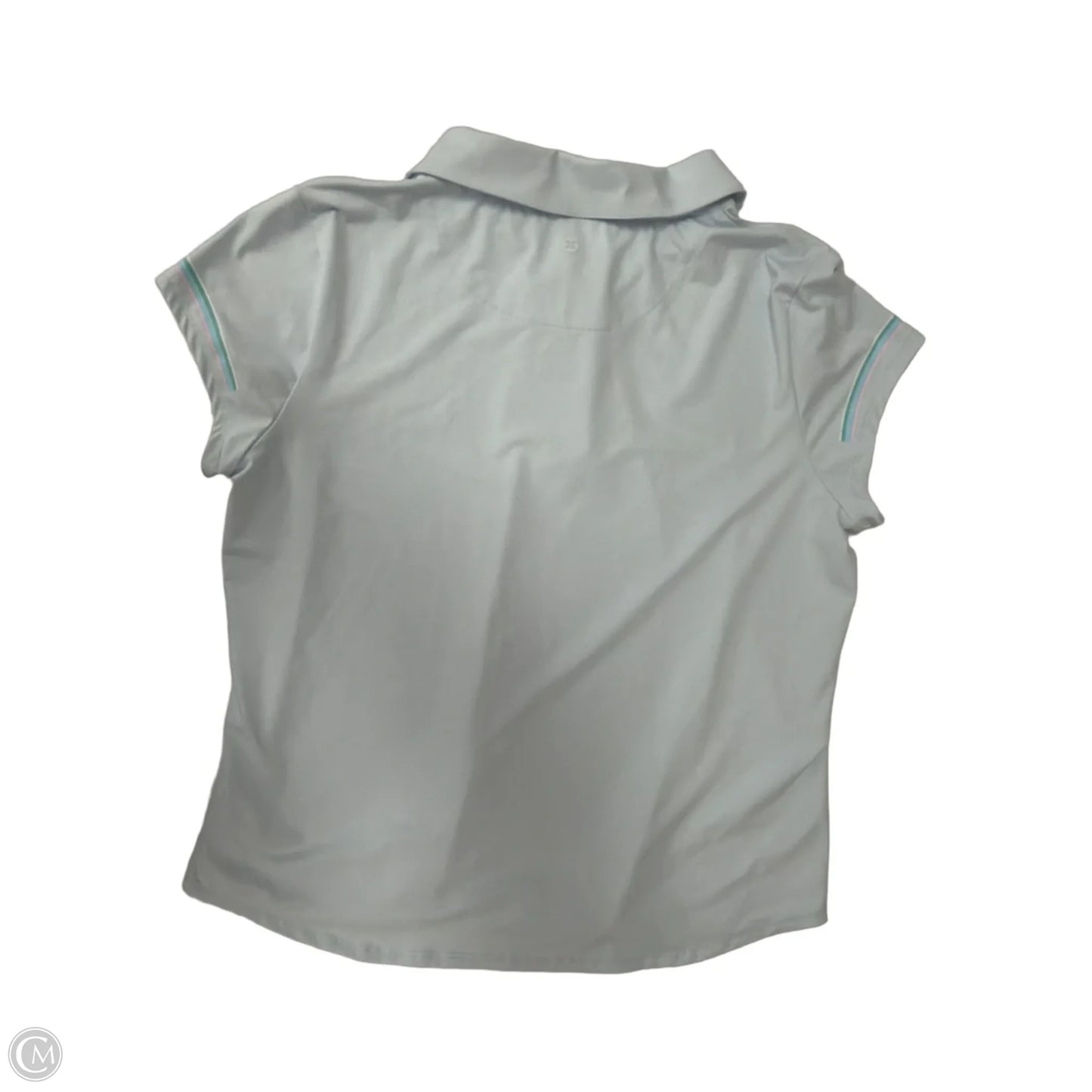 Athletic Top Short Sleeve By Rbx In Blue, Size: Xl