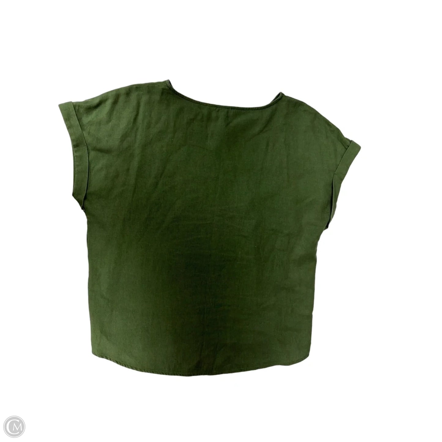 Top Short Sleeve By Jones New York In Green, Size: L