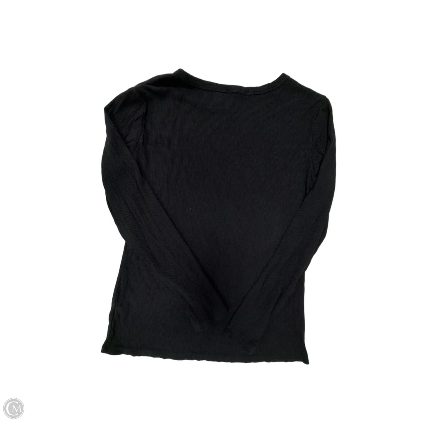 Top Long Sleeve Basic By Clothes Mentor In Black, Size: Xl