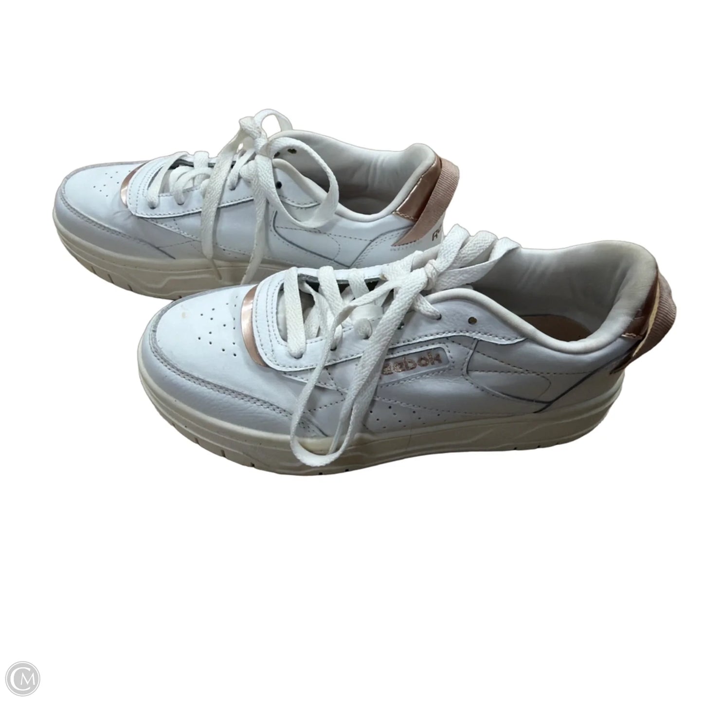 Shoes Athletic By Reebok In White, Size: 7