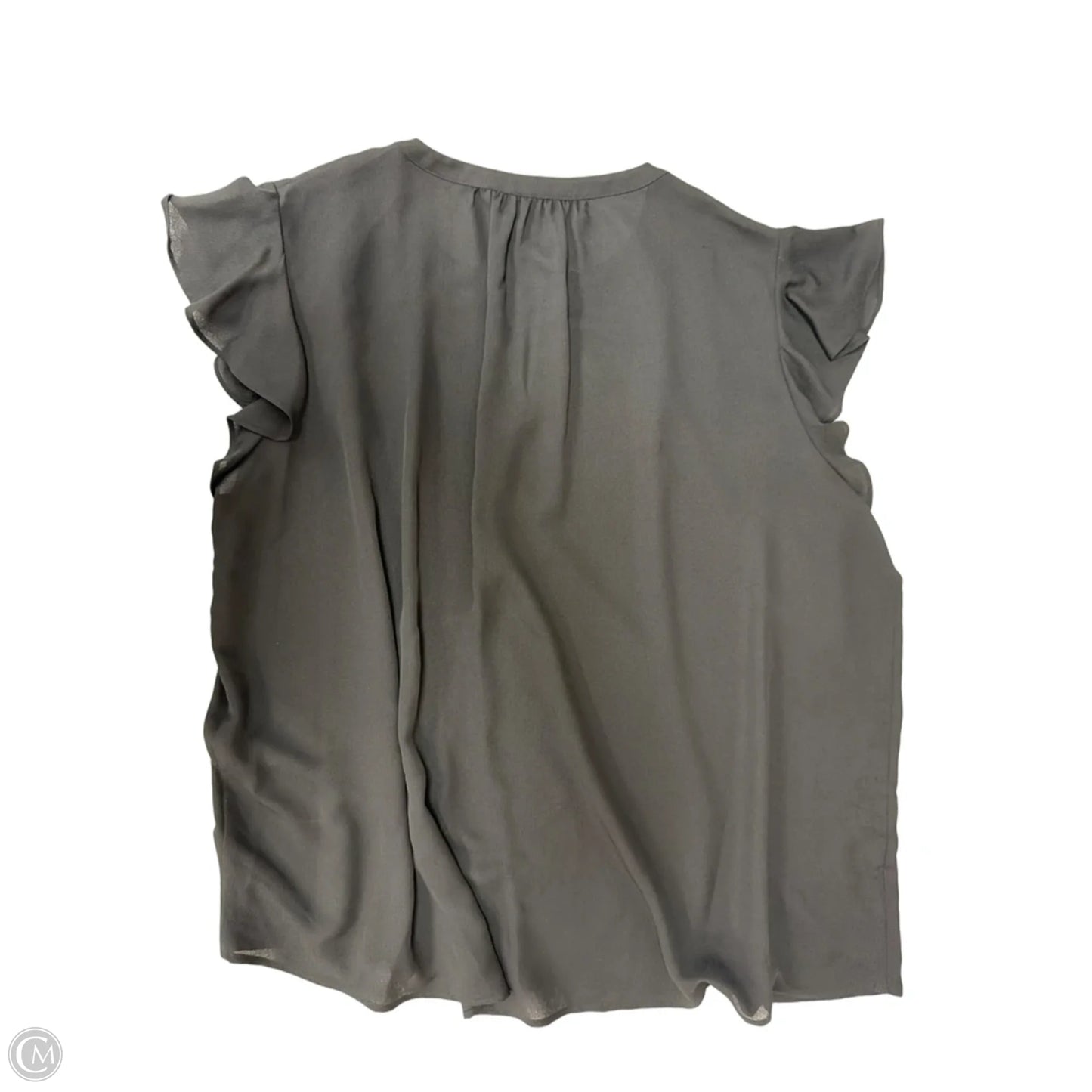 Top Short Sleeve By Investments In Black, Size: 3x