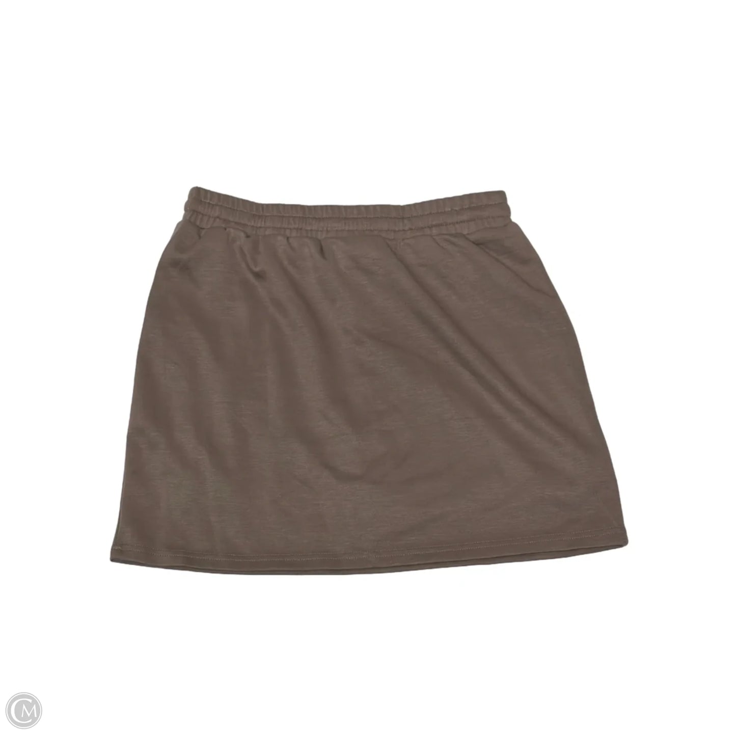 Skort By Clothes Mentor In Brown, Size: L