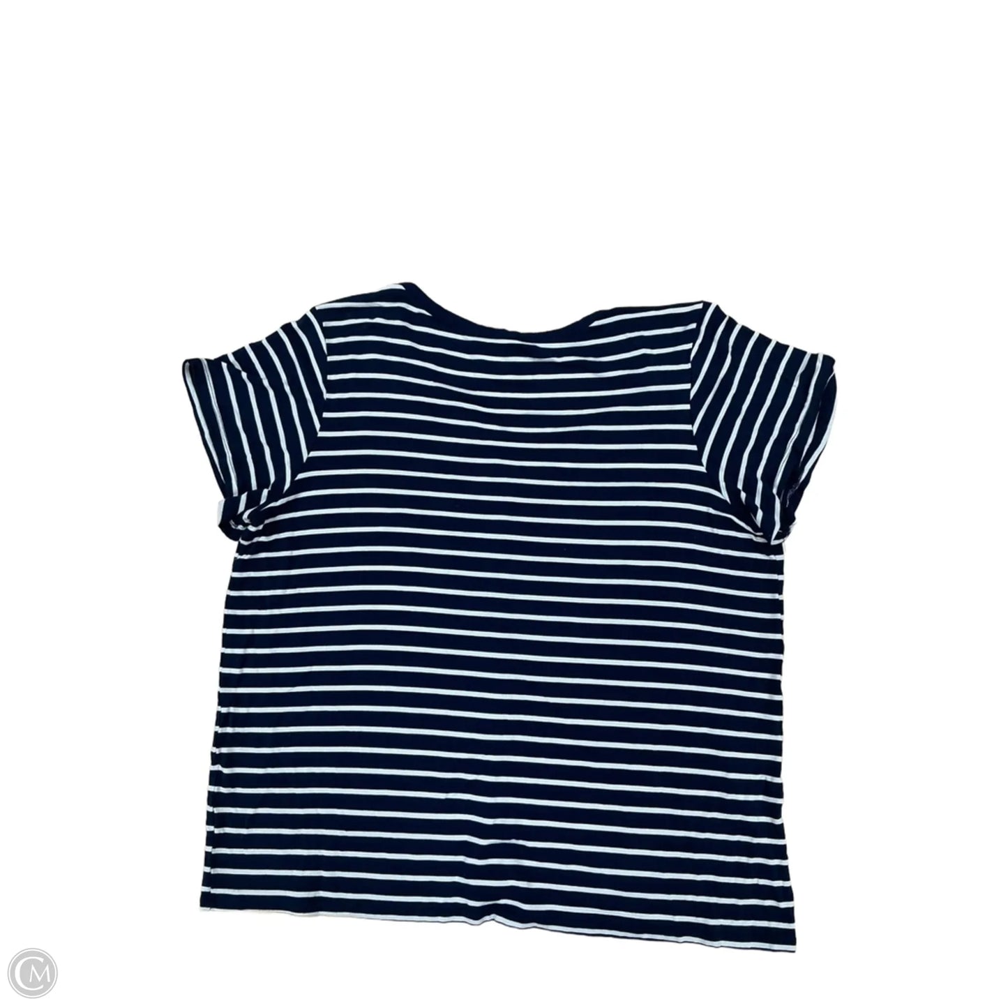 Top Short Sleeve By Market & Spruce In Striped Pattern, Size: Xl