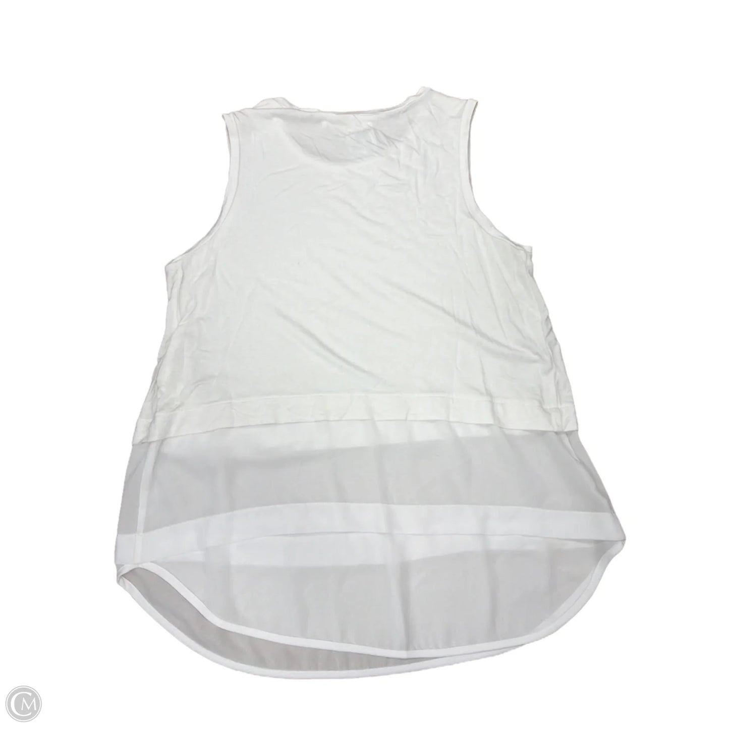 Top Sleeveless By Michael By Michael Kors In White, Size: M