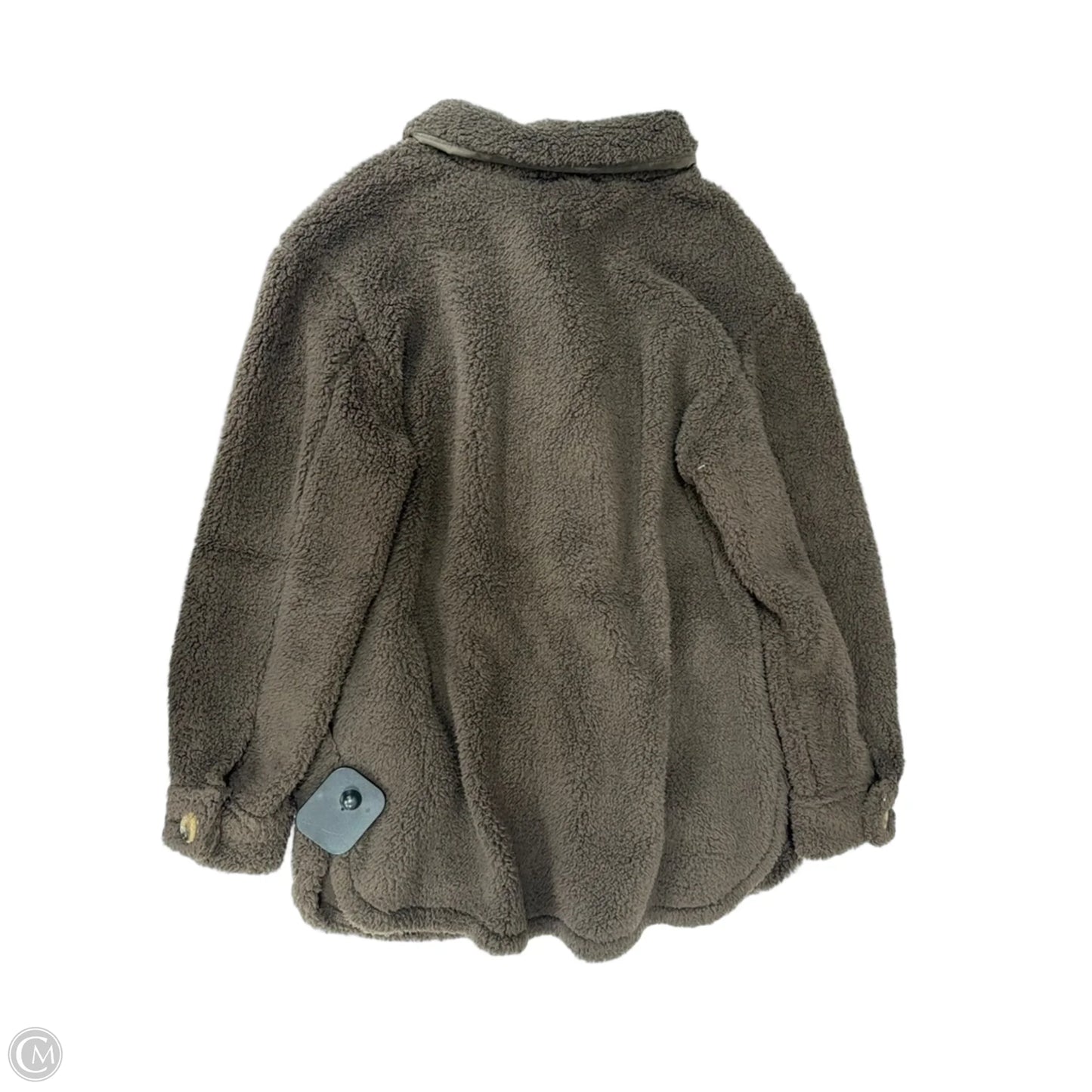 Jacket Shirt By Maurices In Brown, Size: S