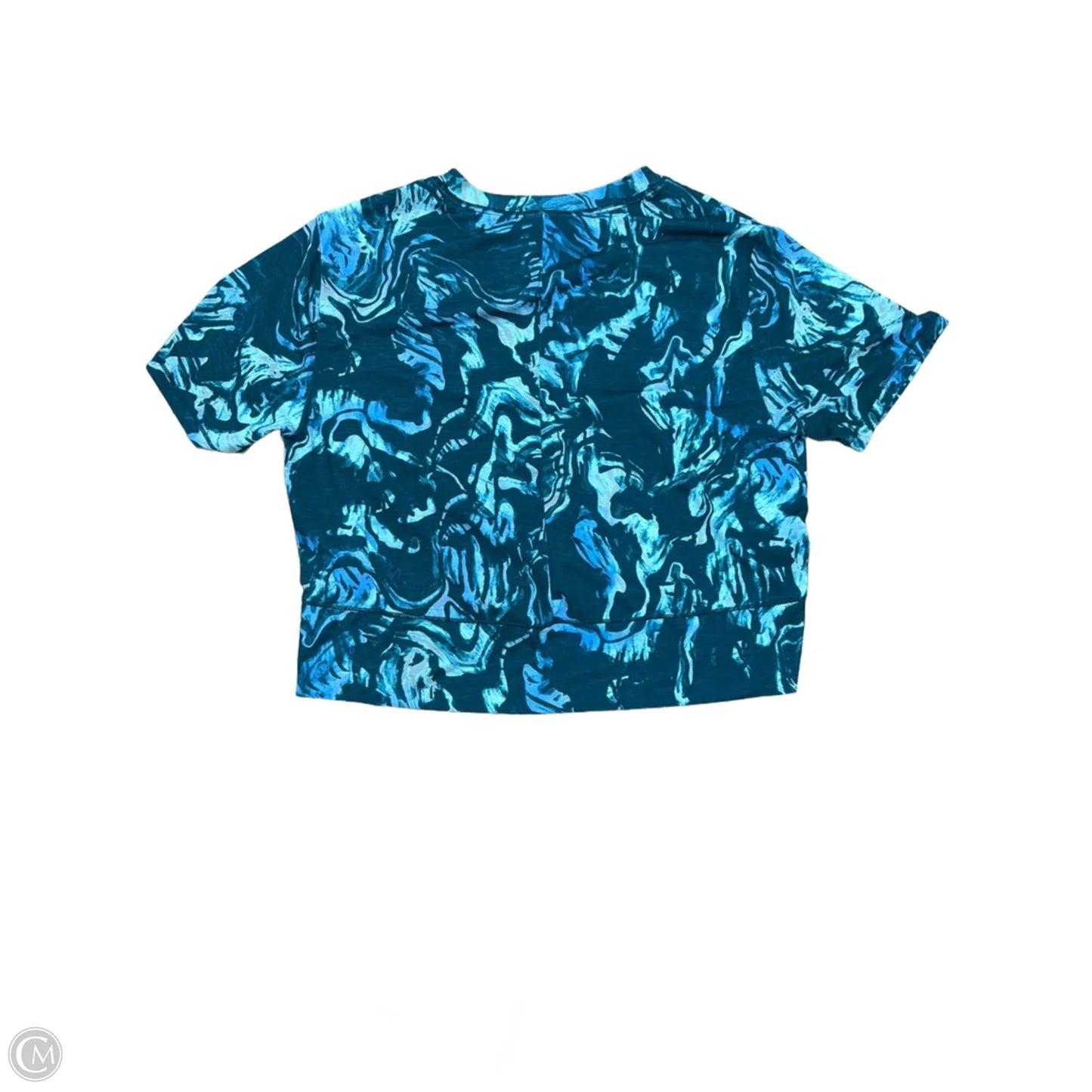Athletic Top Short Sleeve By Calia In Green, Size: S