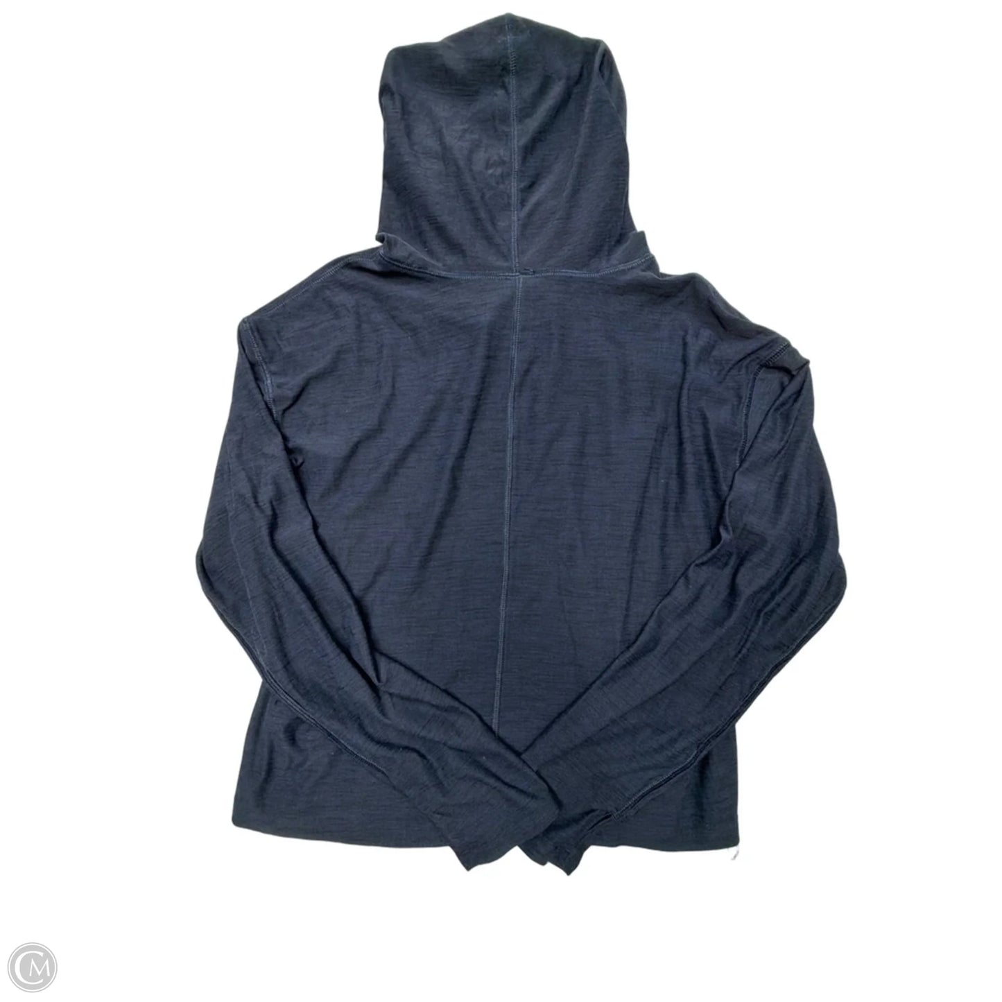 Athletic Top Long Sleeve Hoodie By Old Navy In Navy, Size: L