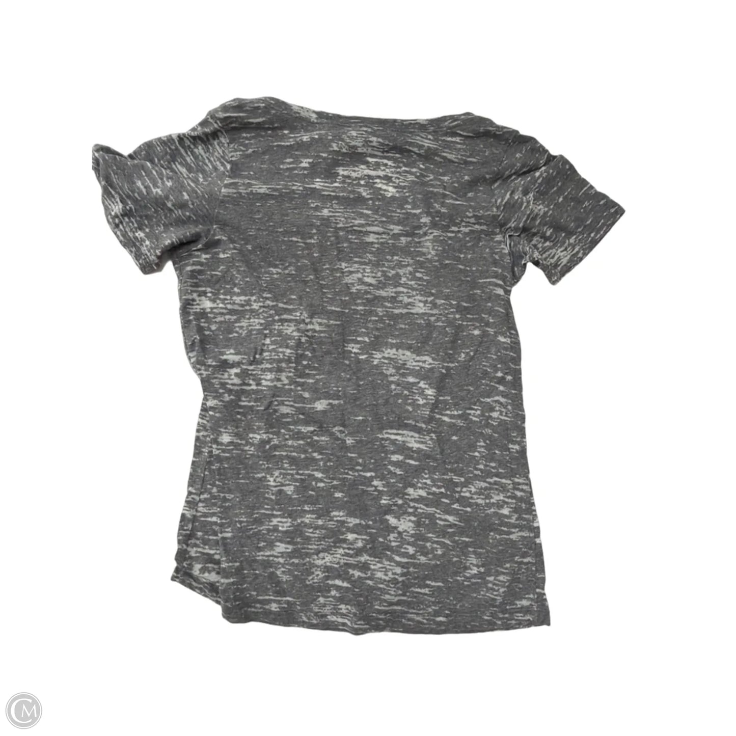 Top Short Sleeve By Clothes Mentor In Grey, Size: L