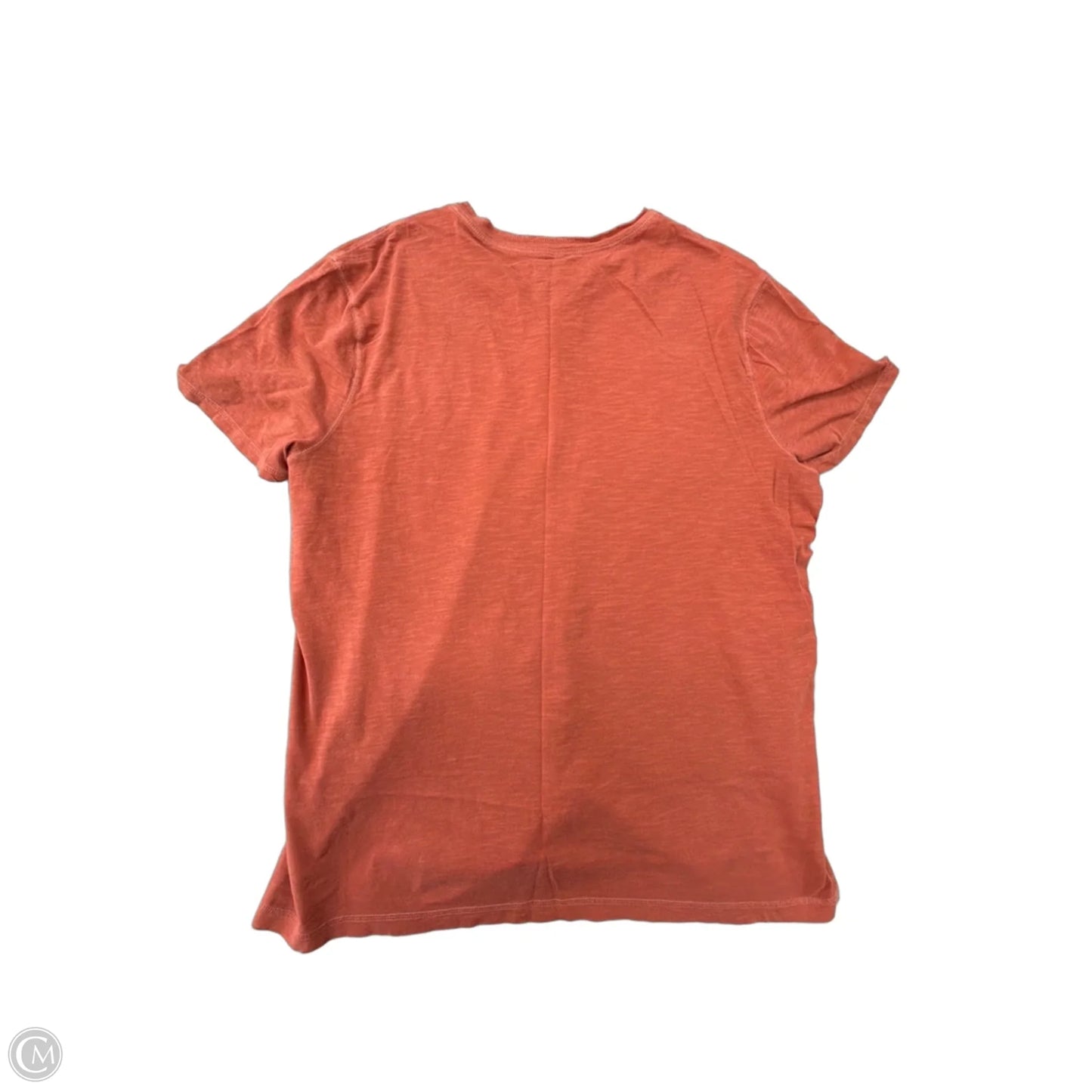 Top Short Sleeve By Sonoma In Orange, Size: Xl