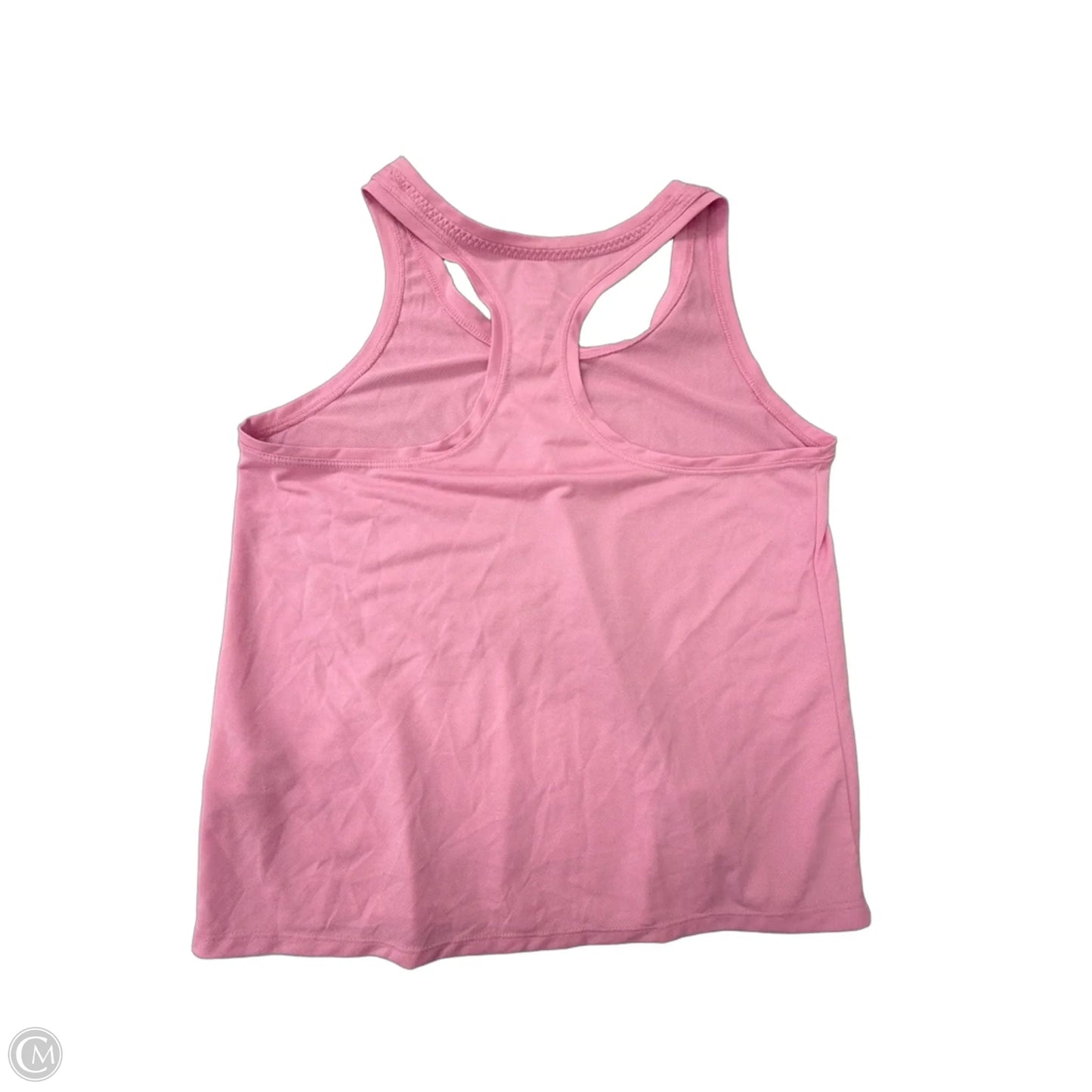 Athletic Tank Top By Athletic Works In Pink, Size: M