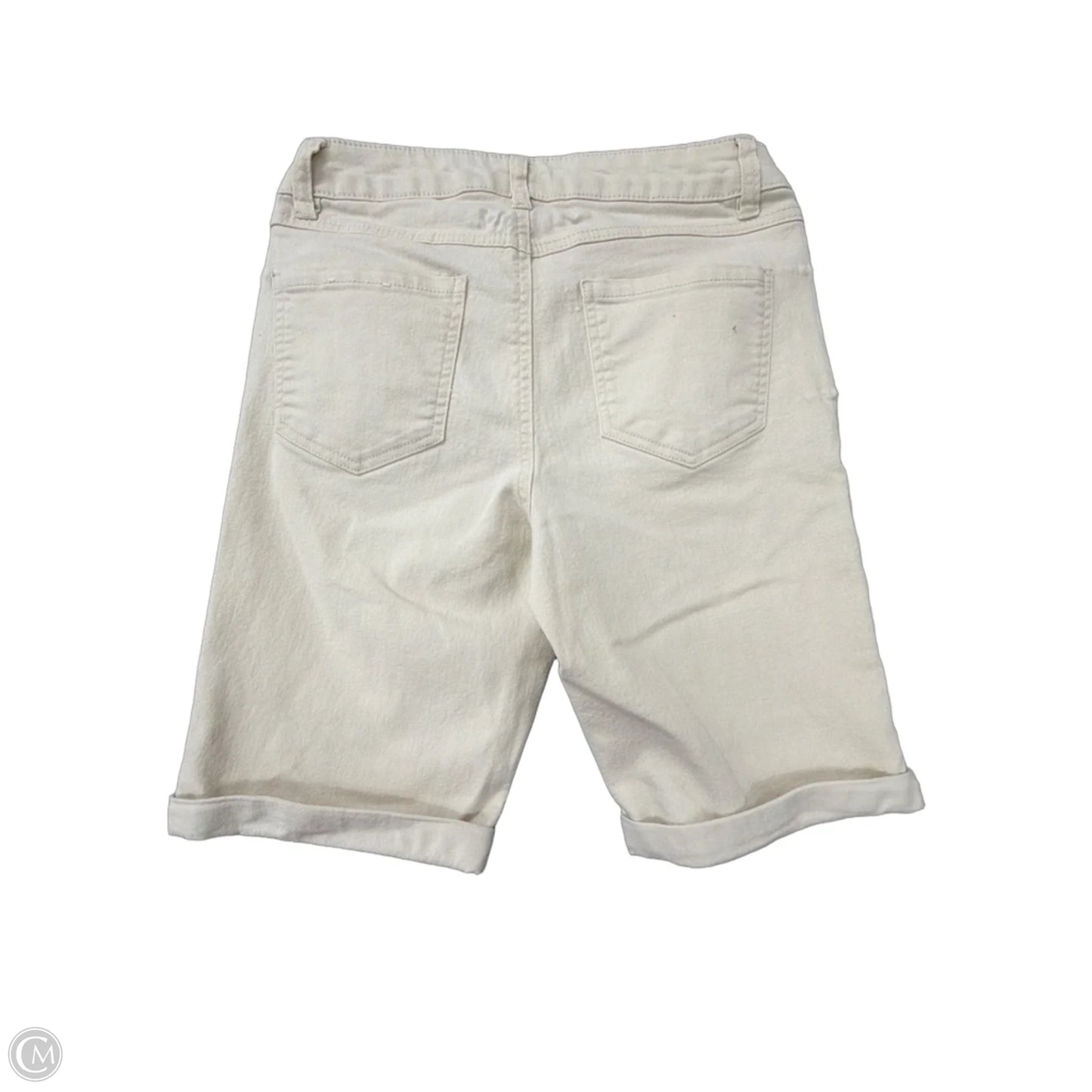Shorts By D Jeans In Cream Denim, Size: 6