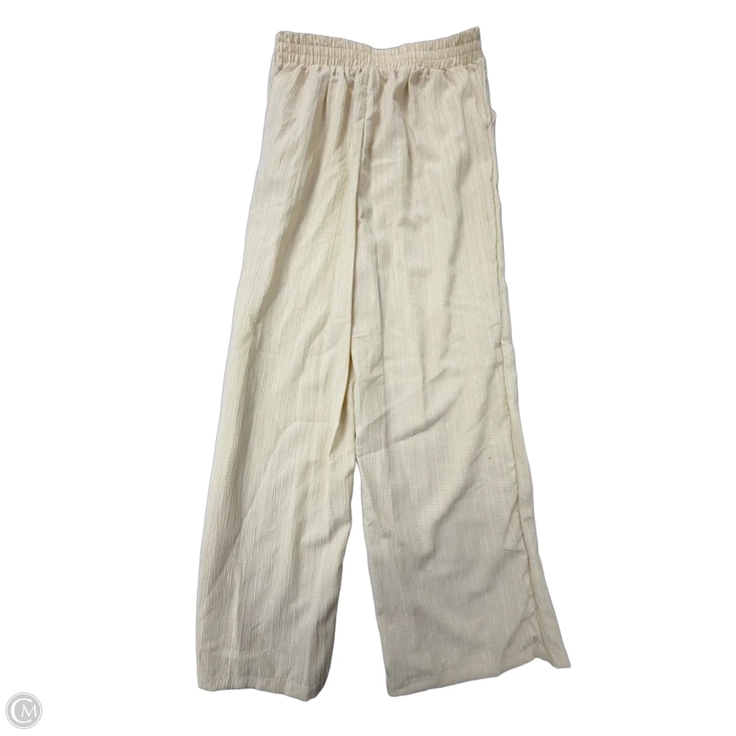 Pants Linen By Shein In Yellow, Size: 8