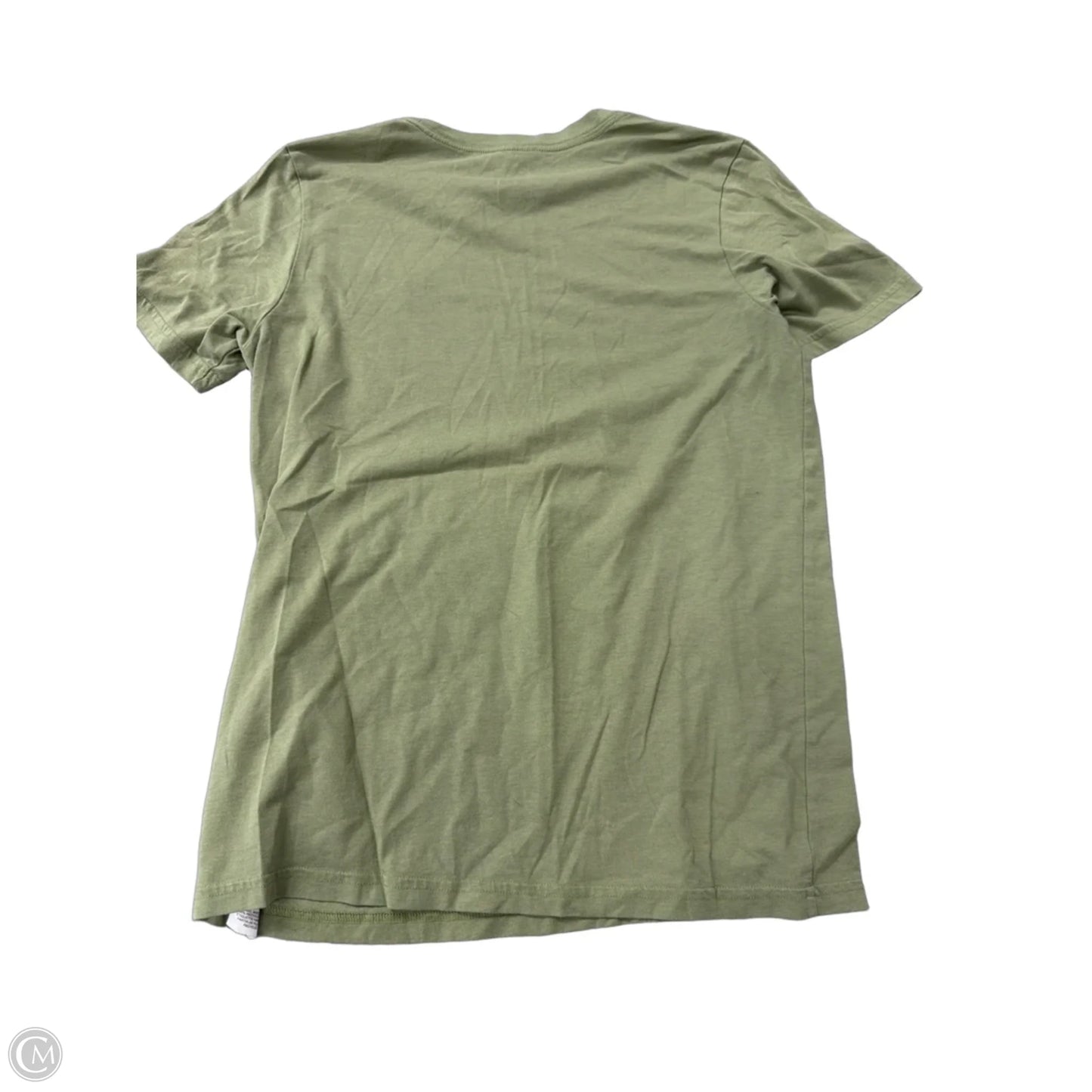 Top Short Sleeve By Adidas In Green, Size: L