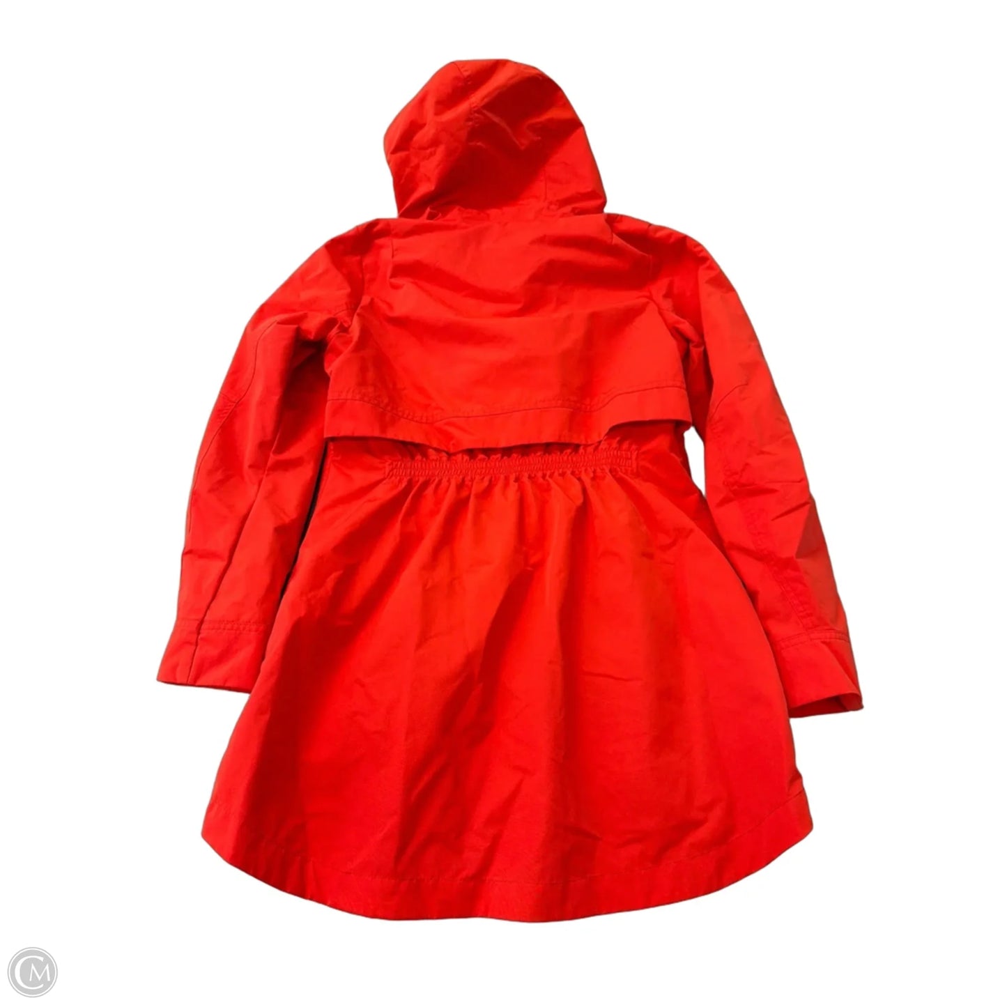 Coat Raincoat By Athleta In Orange, Size: S