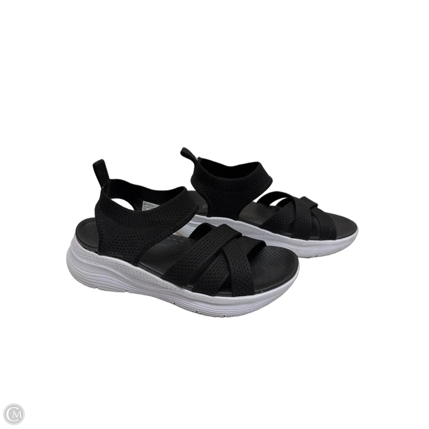 Sandals Sport By White Mountain In Black & White, Size: 6