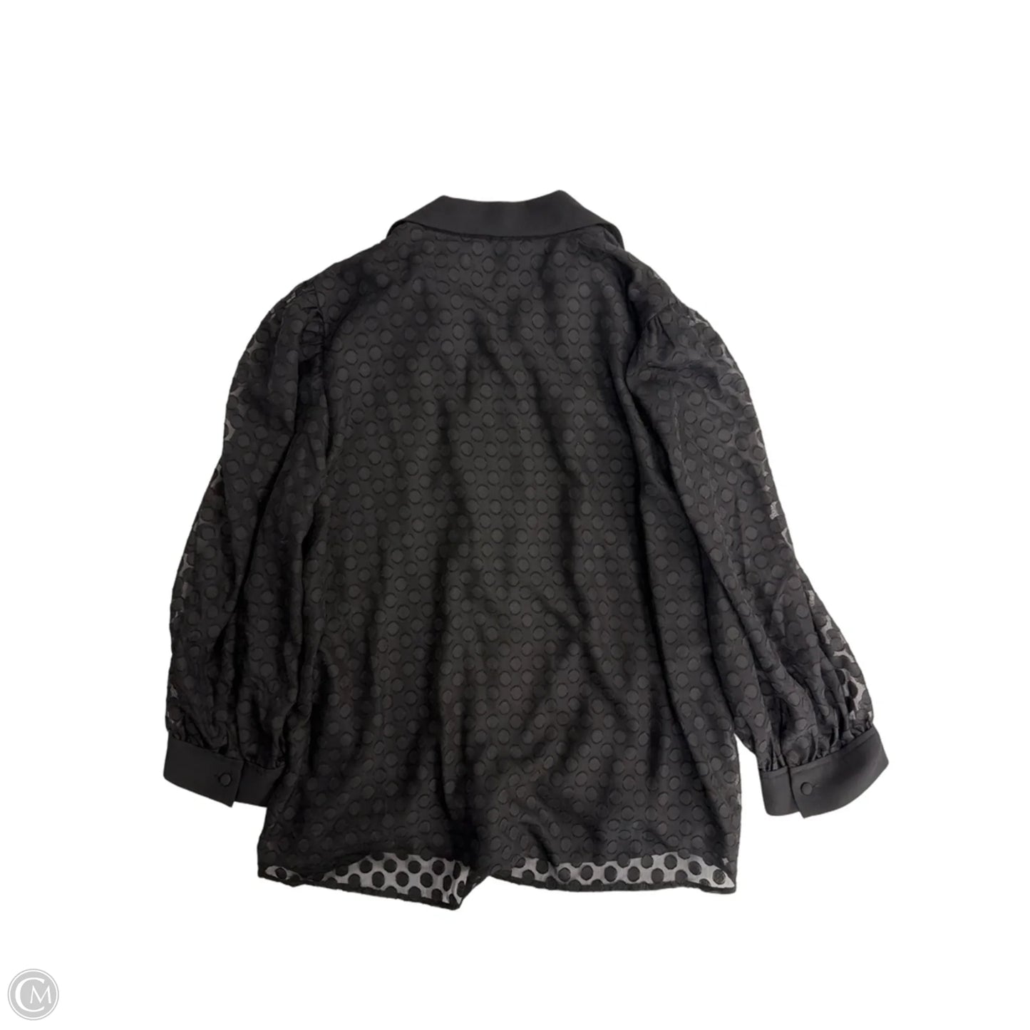 Top Sleeveless By Clothes Mentor In Black, Size: M