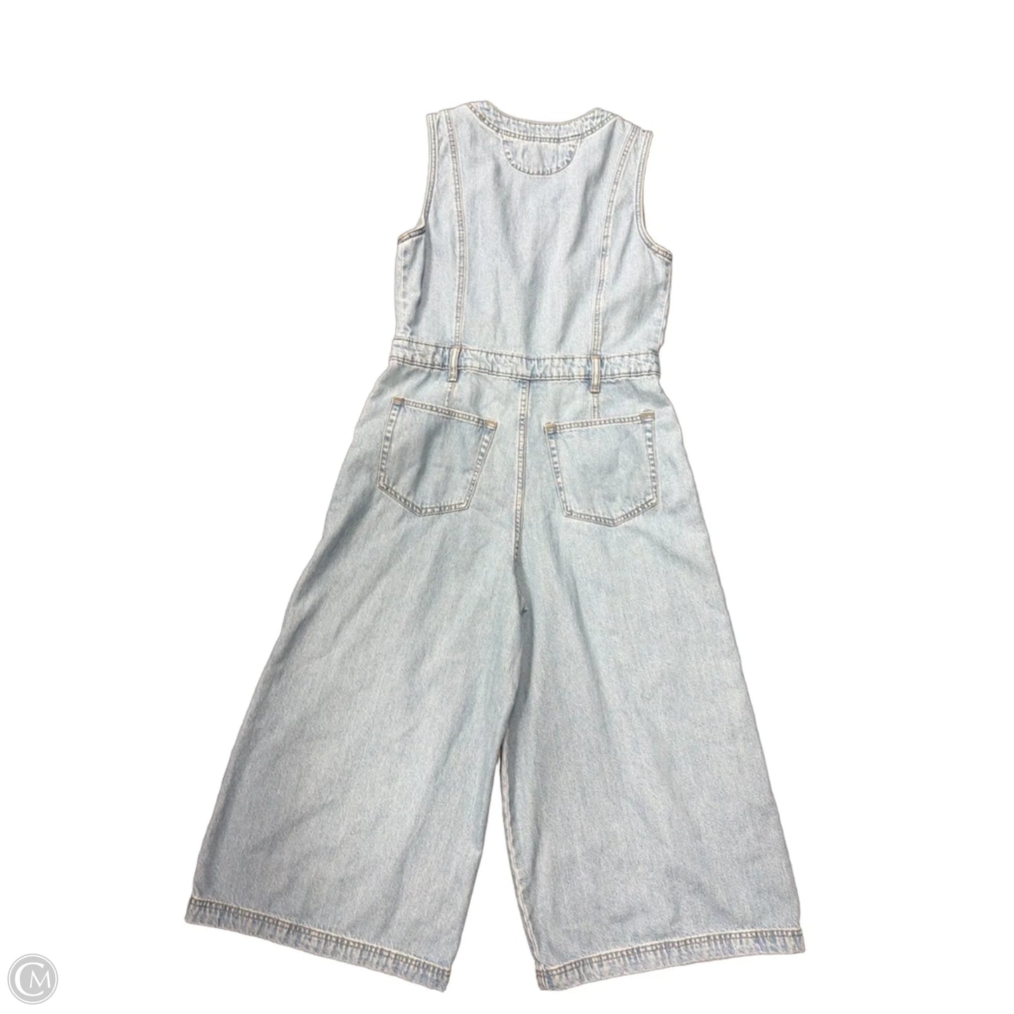 Jumpsuit By Universal Thread In Blue Denim, Size: M