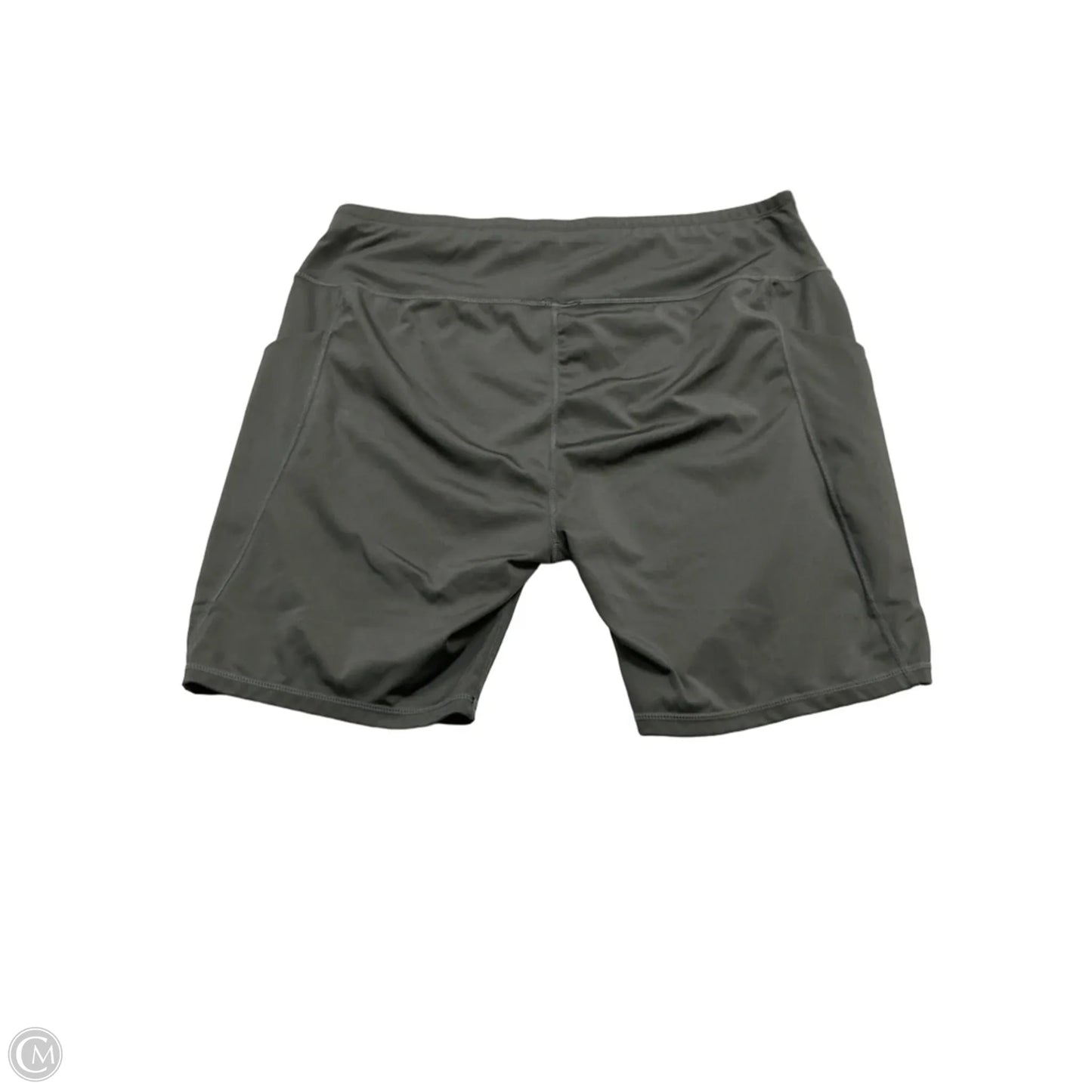 Athletic Shorts By Clothes Mentor In Grey, Size: 3x