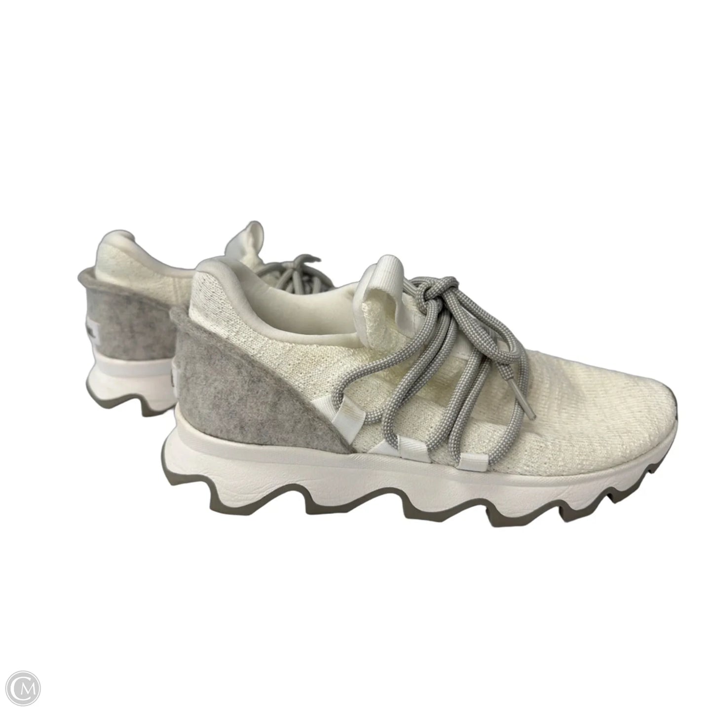 Shoes Athletic By Sorel In Cream & Grey, Size: 7.5