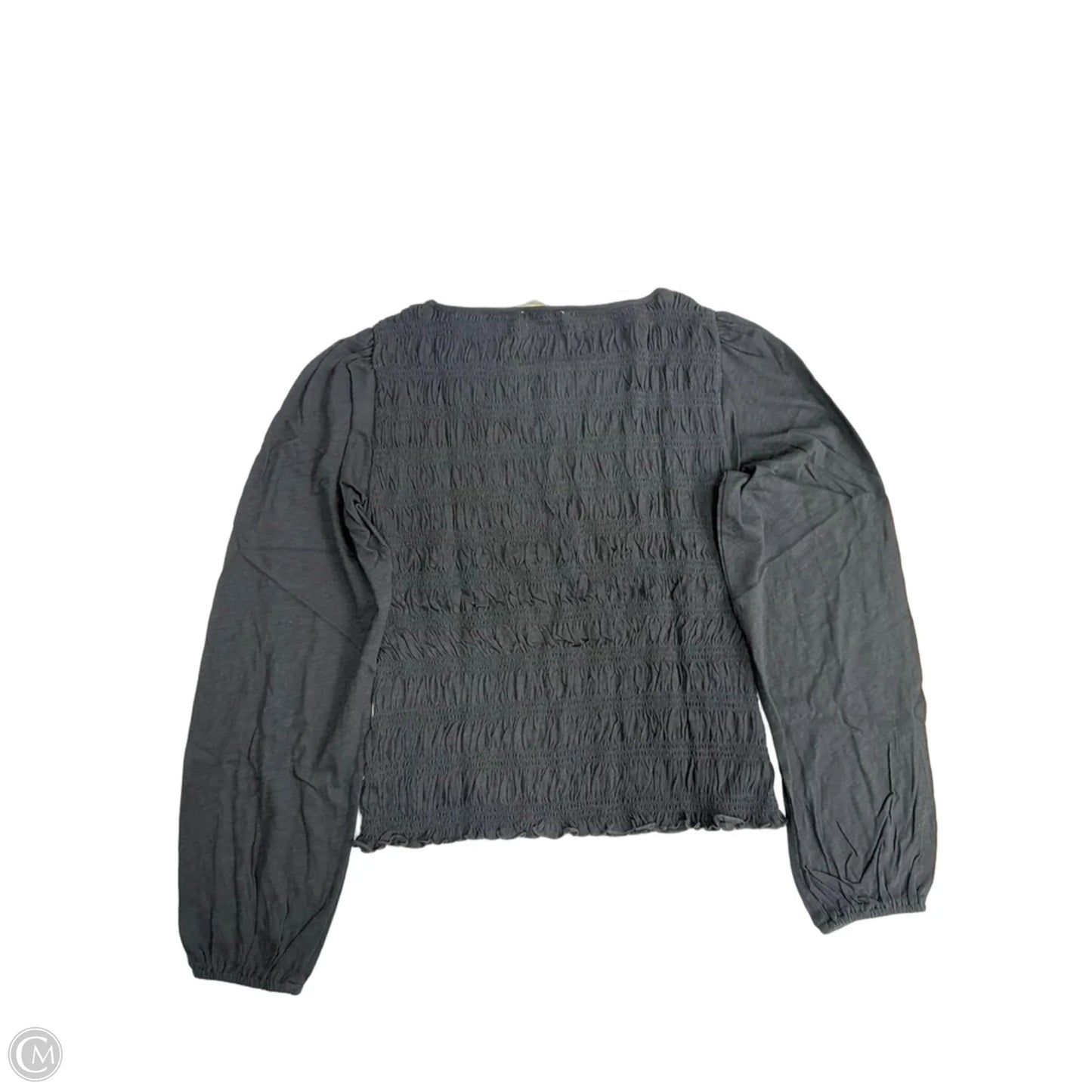 Top Long Sleeve By Madewell In Black, Size: M