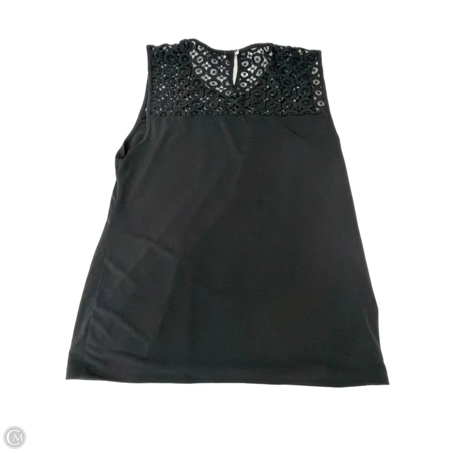 Top Sleeveless By Carmen By Carmen Marc Valvo In Black, Size: L