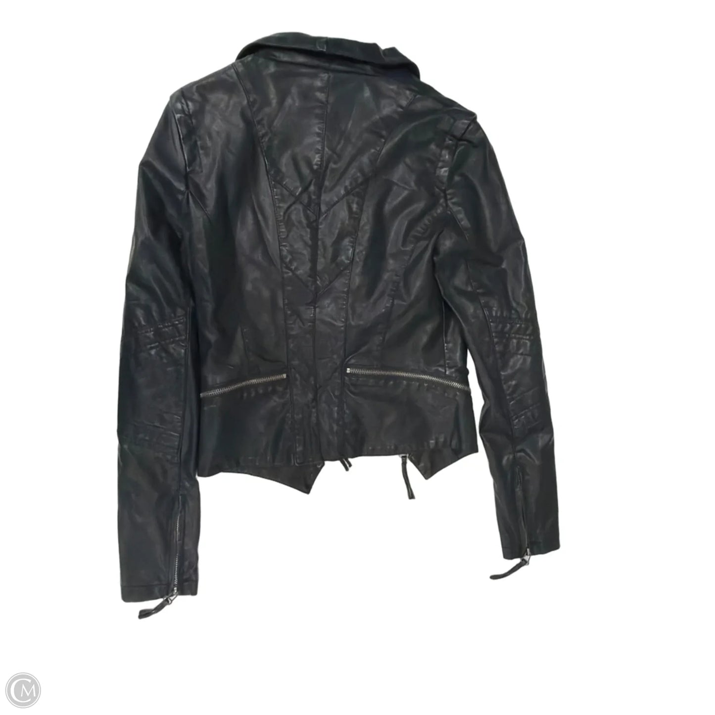 Jacket Moto By Lulus In Black, Size: S