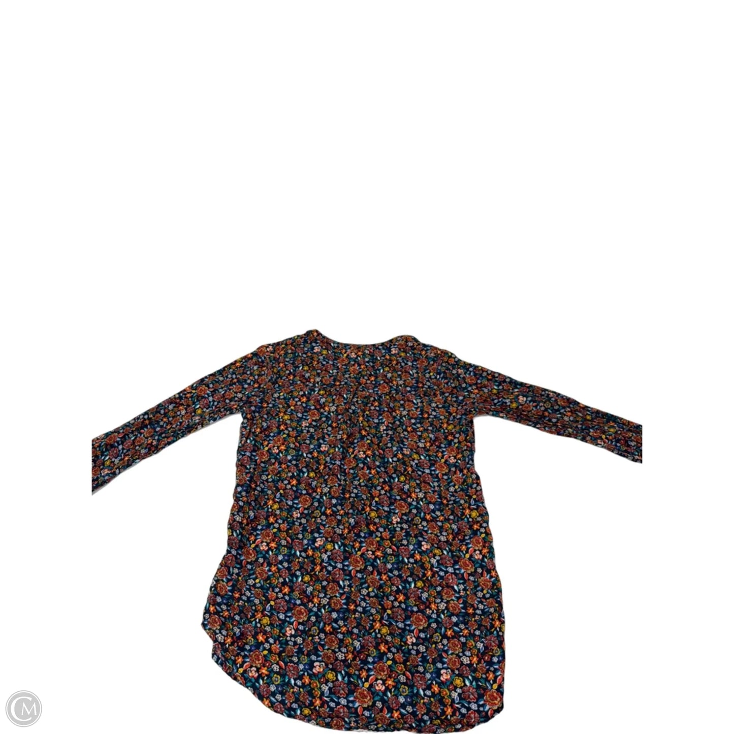 Top Long Sleeve By Old Navy In Floral Print, Size: M