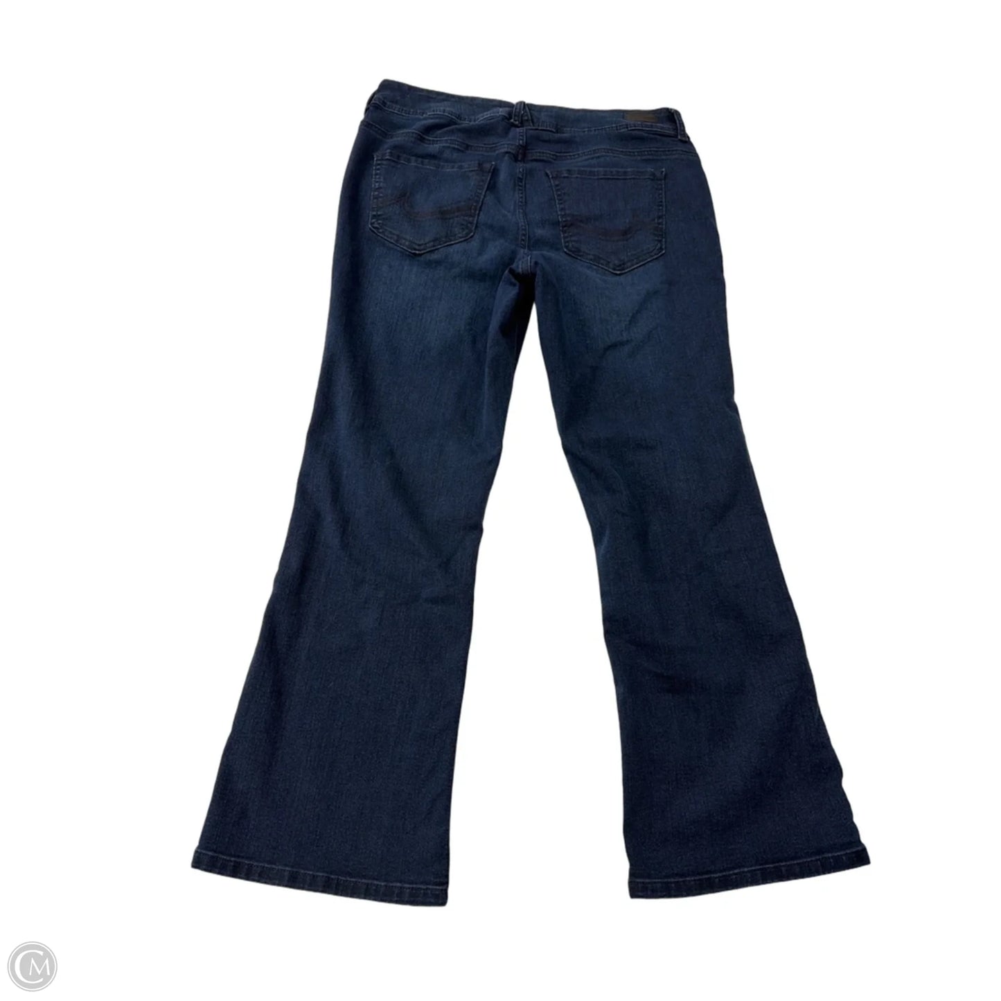 Jeans Boot Cut By Angels In Blue Denim, Size: 14