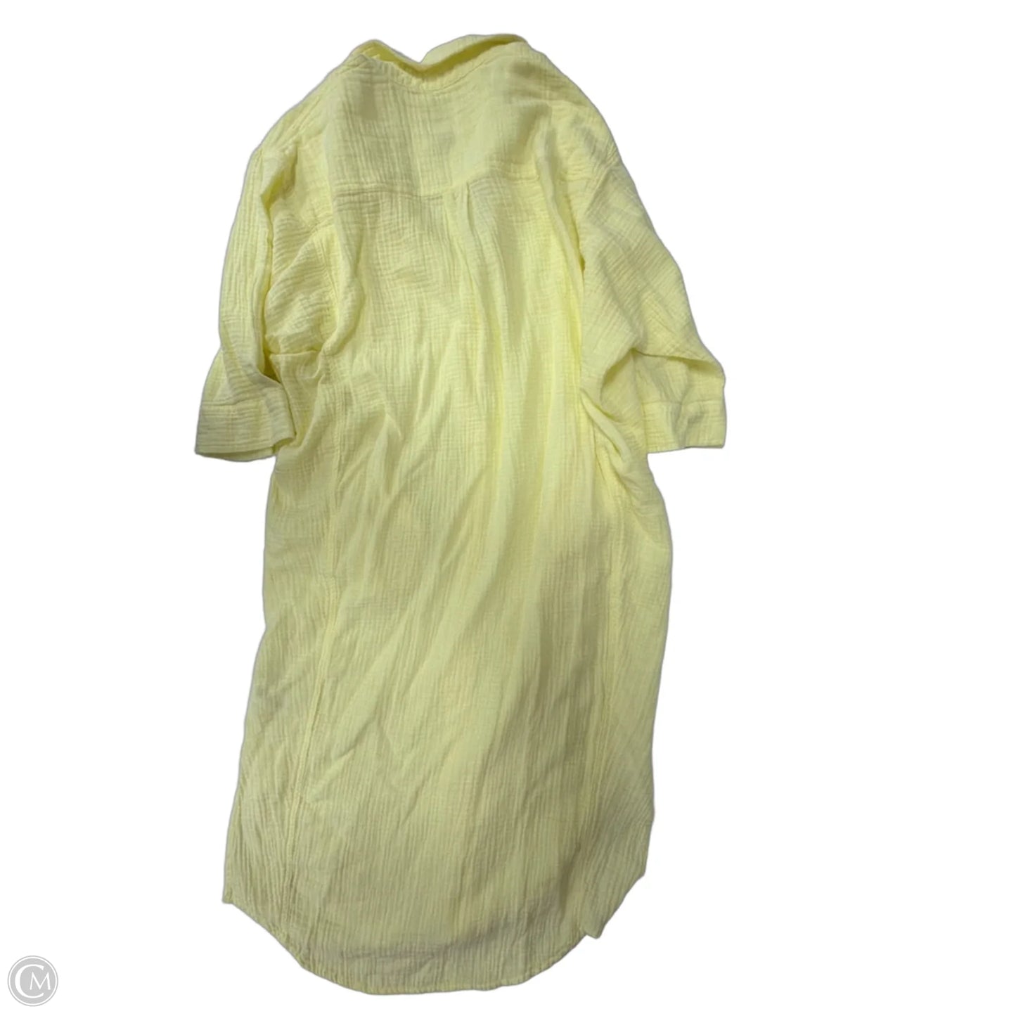 Dress Casual Midi By Universal Thread In Yellow, Size: S
