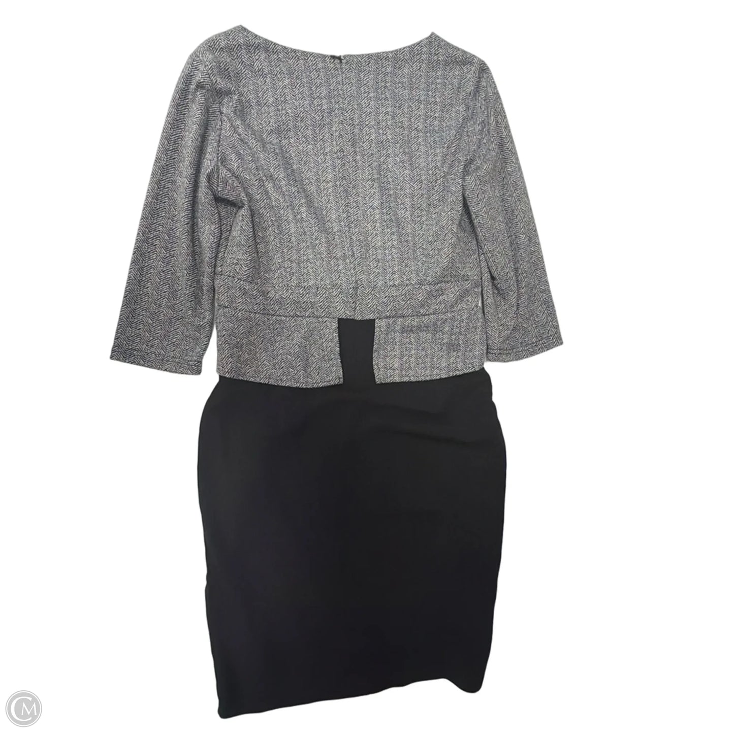 Dress Work By Cmf In Black & Grey, Size: M