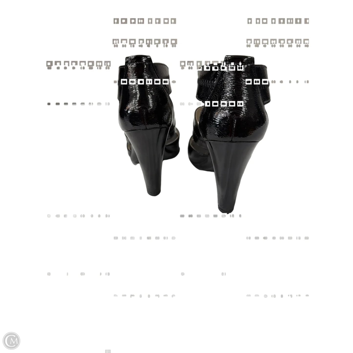 Sandals Heels Block By Michael By Michael Kors In Black, Size: 9