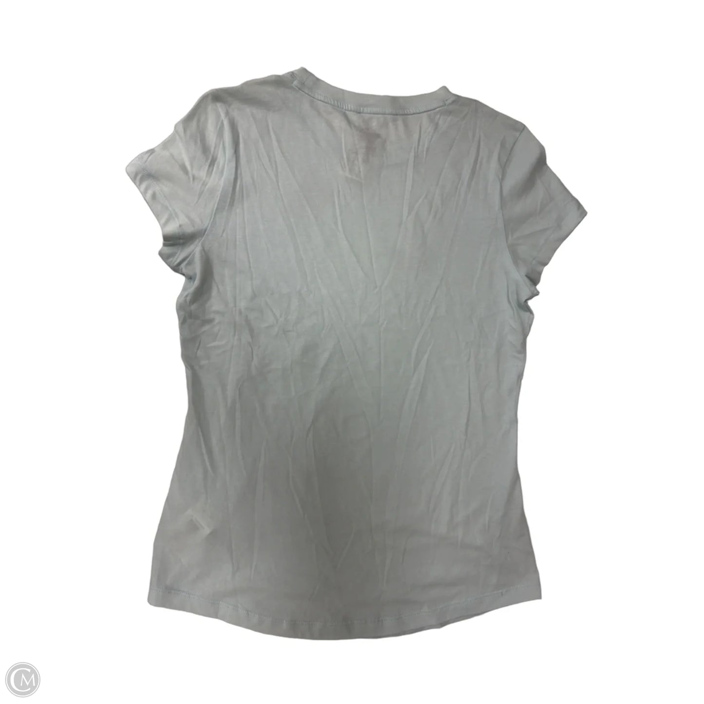 Athletic Top Short Sleeve By Puma In Blue, Size: S
