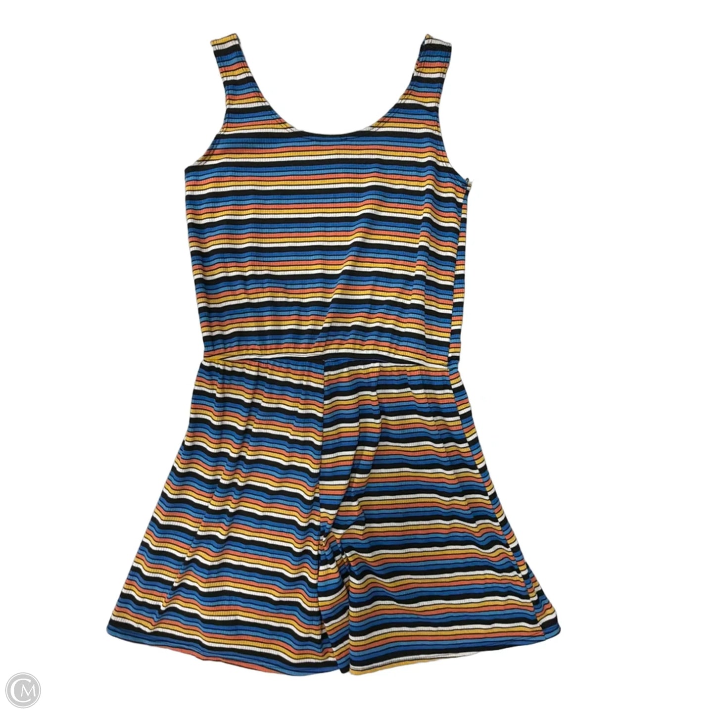 Romper By Poof In Striped Pattern, Size: Xl