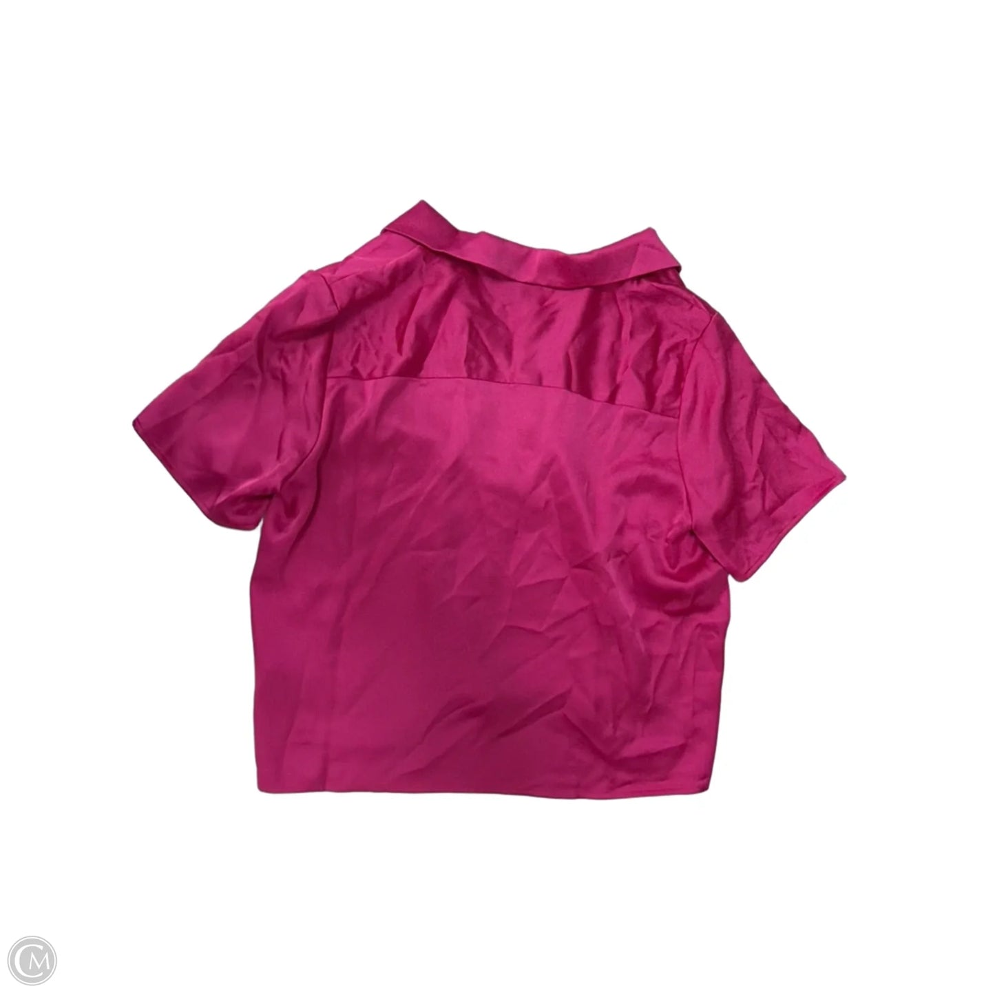 Top Short Sleeve By Rachel Zoe In Pink, Size: L