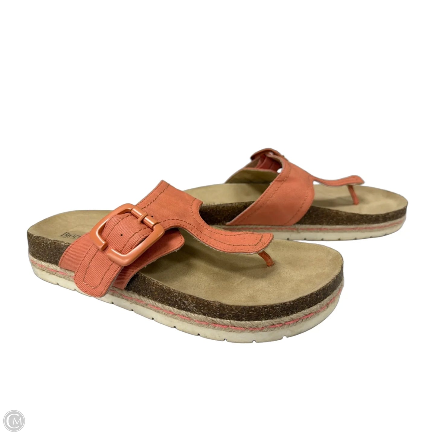 Sandals Flats By Bjorndal In Peach, Size: 9