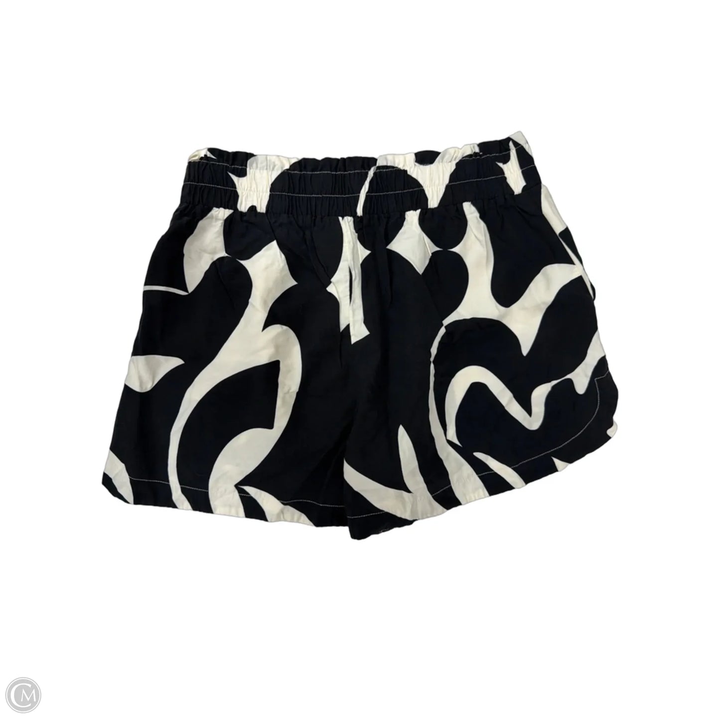 Shorts By A New Day In Black & Cream, Size: 8